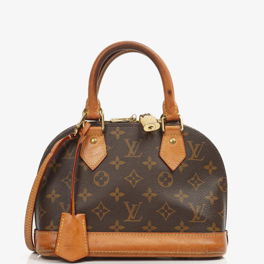 Louis Vuitton Alma BB Monogram Canvas Tasche