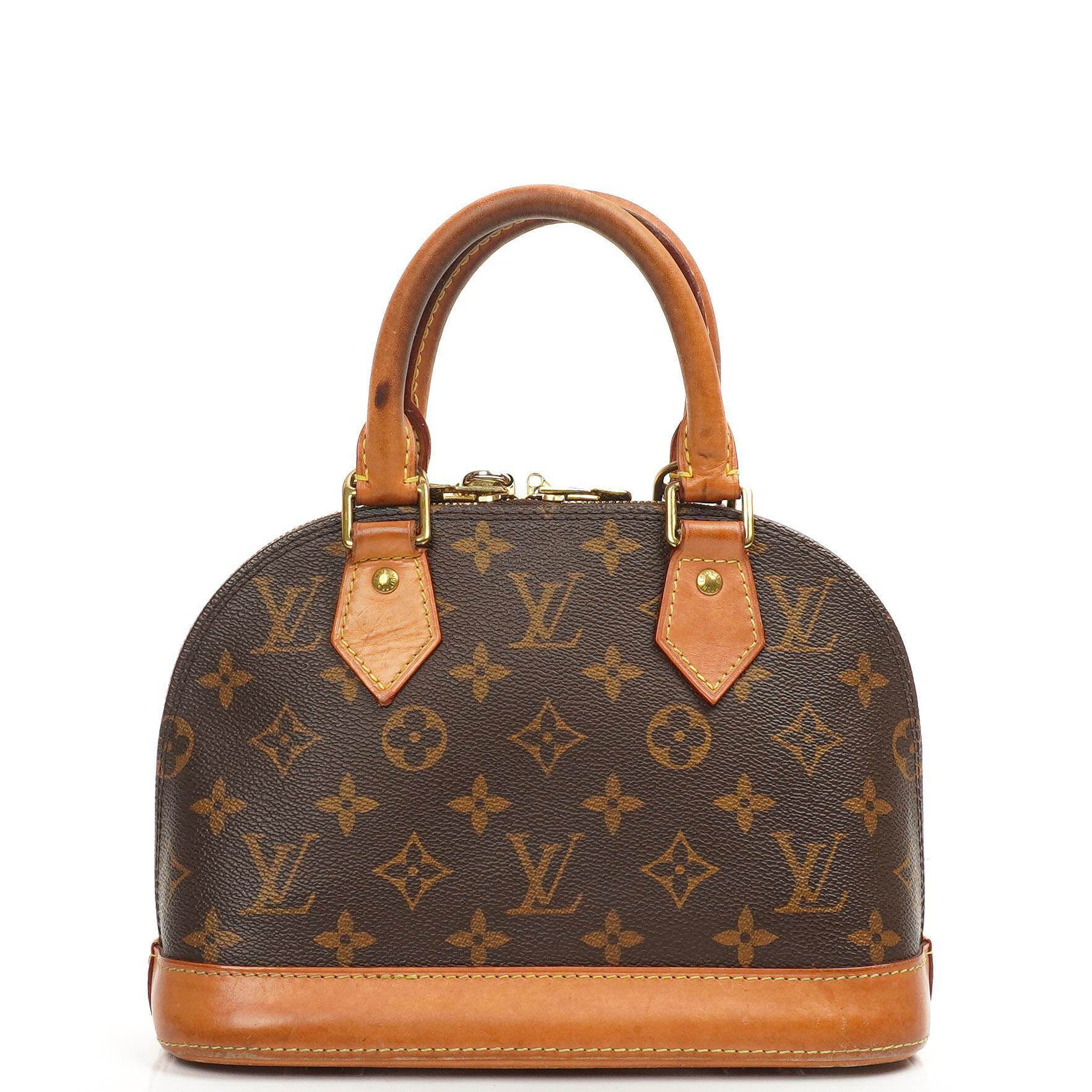 Louis Vuitton Alma BB Monogram Canvas Tasche