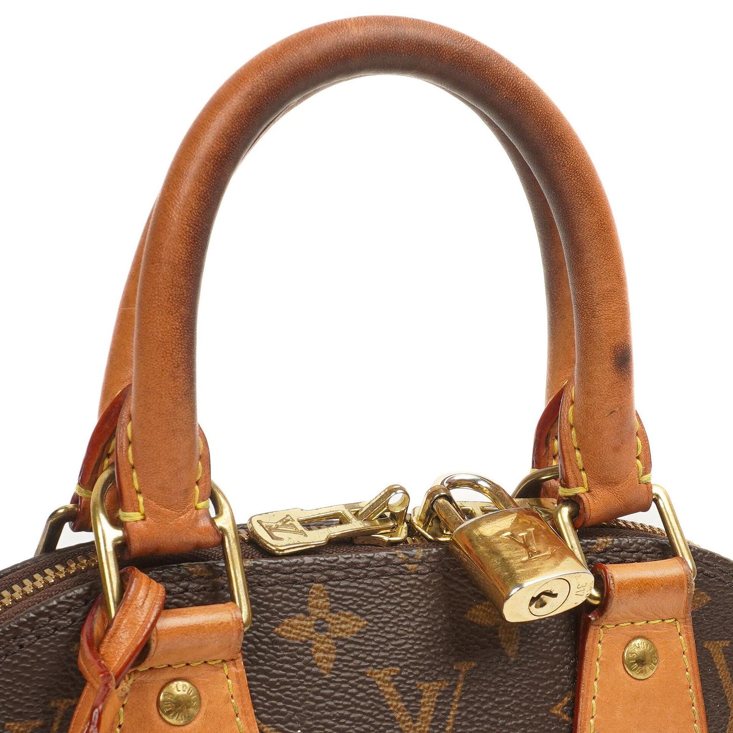 Louis Vuitton Alma BB Monogram Canvas Tasche