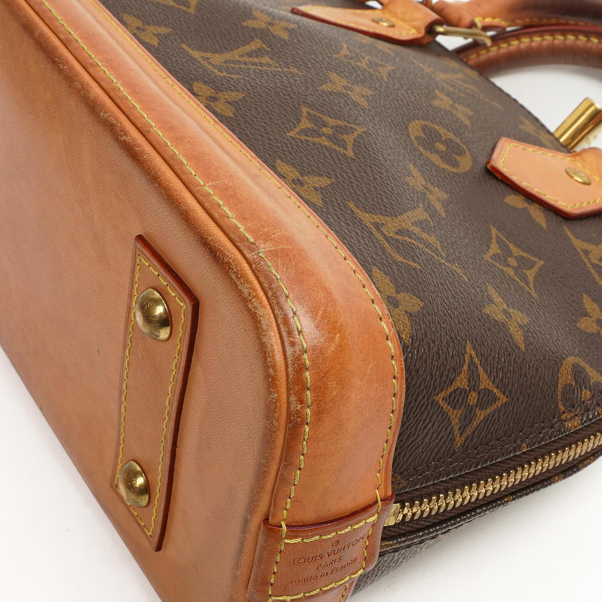 Louis Vuitton Alma BB Monogram Canvas Tasche