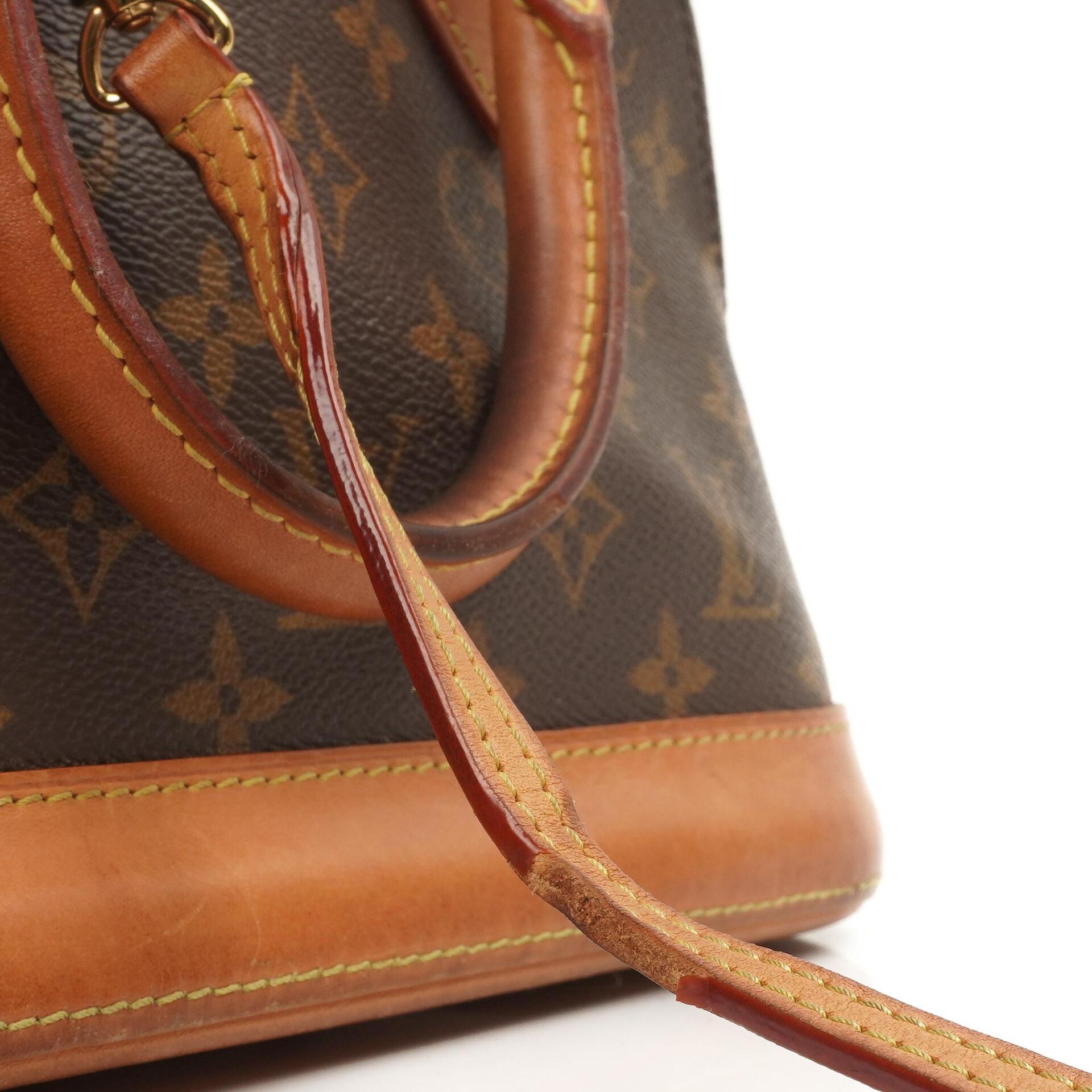 Louis Vuitton Alma BB Monogram Canvas Tasche