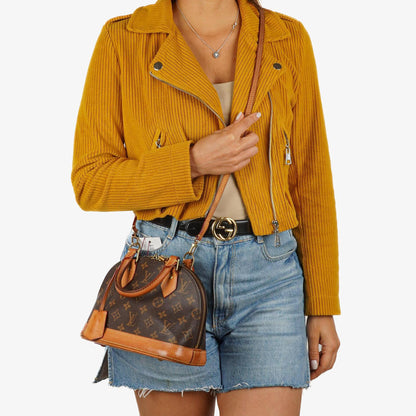 Louis Vuitton Alma BB Monogram Canvas Tasche
