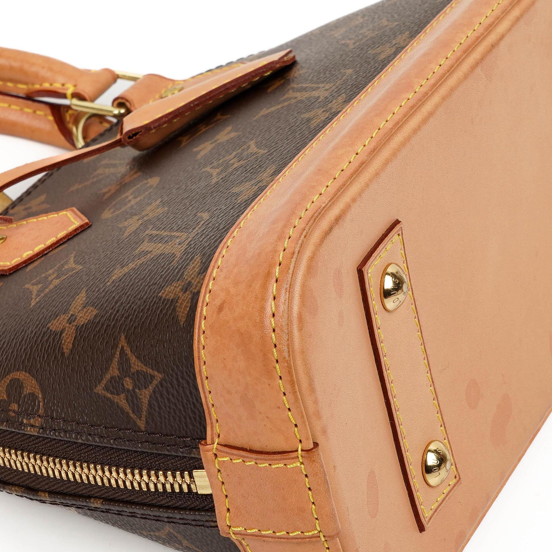 Louis Vuitton Alma BB Tasche aus Monogram Canvas