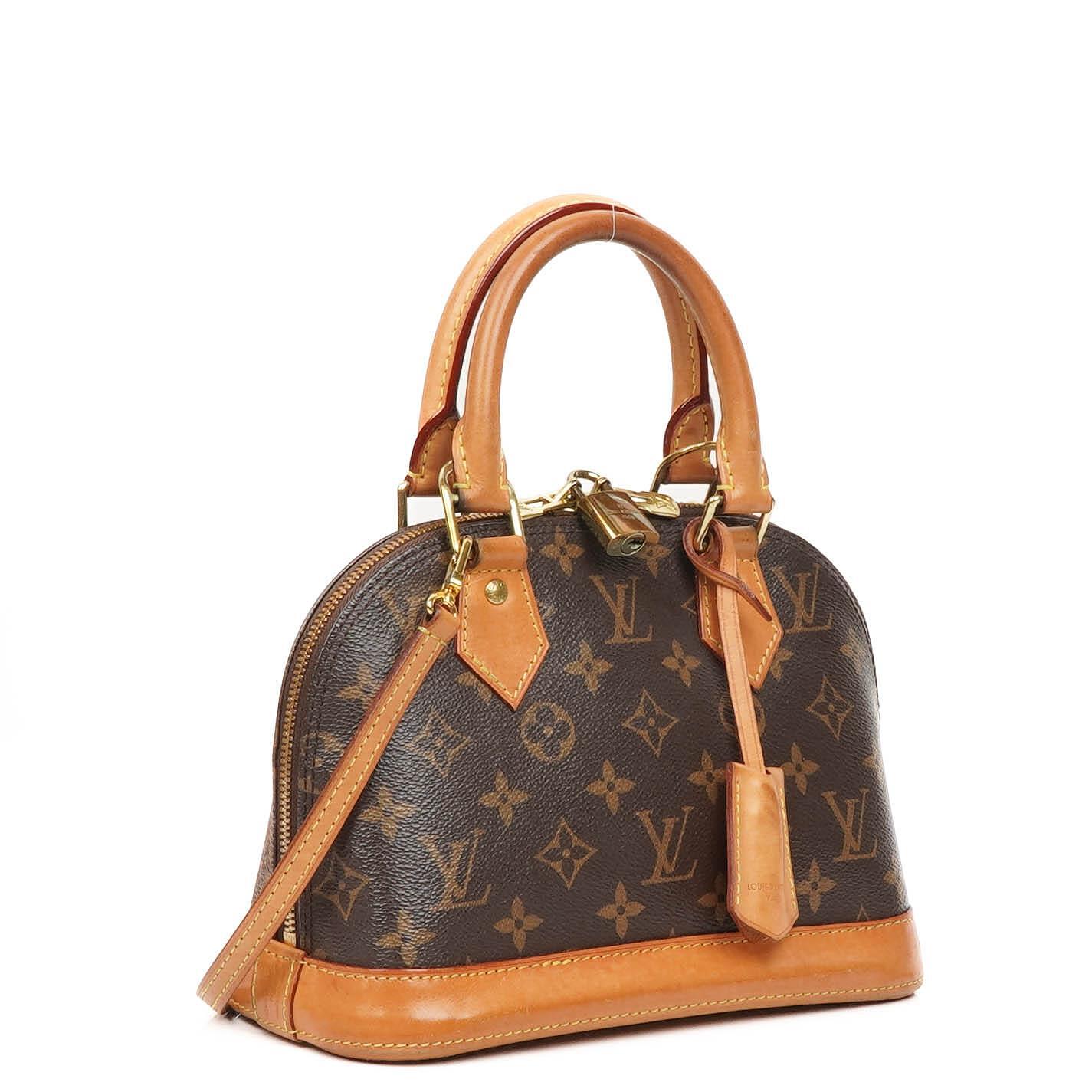Louis Vuitton Alma BB Monogram Canvas Handtasche