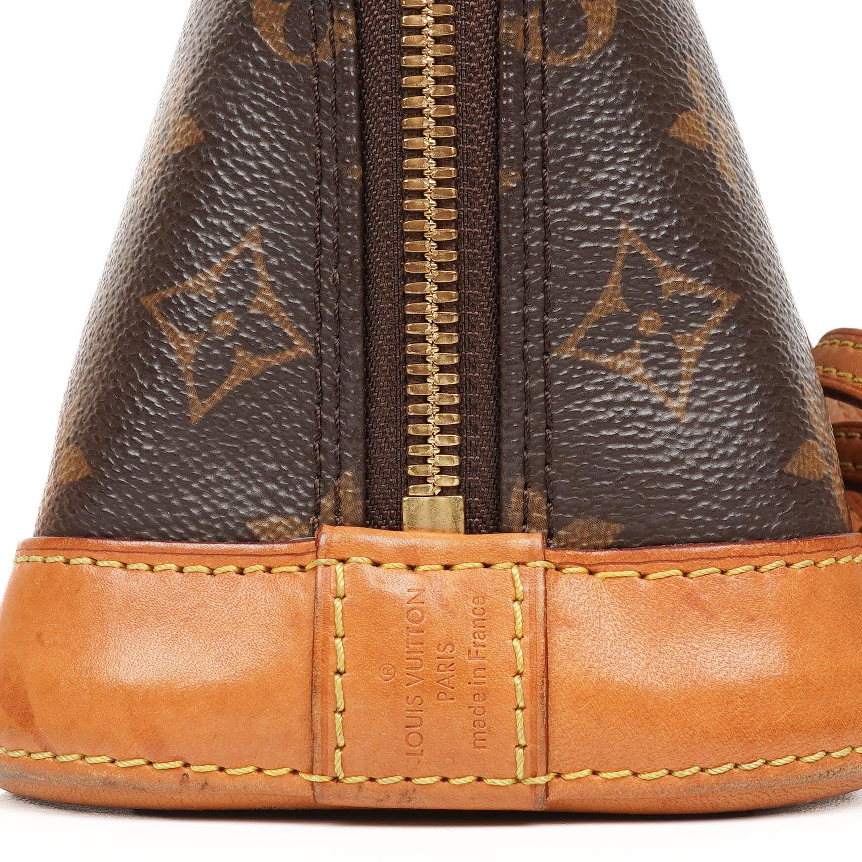 Louis Vuitton Alma BB Monogram Canvas Handtasche