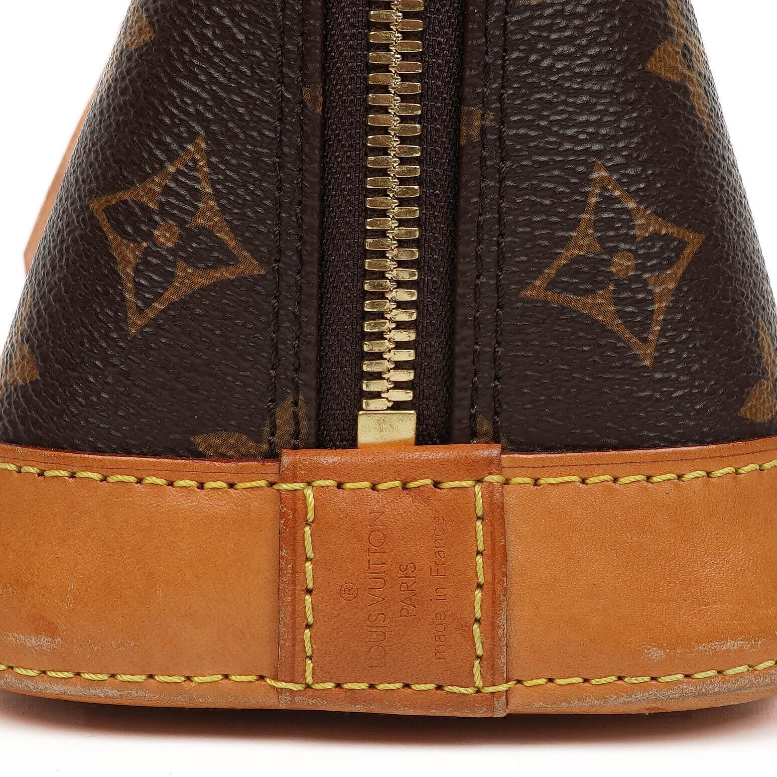 Louis Vuitton Alma BB Monogram Canvas Handtasche