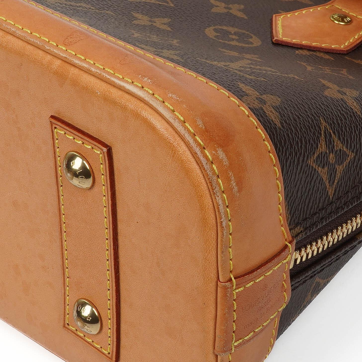Louis Vuitton Alma BB Monogram Canvas Handtasche