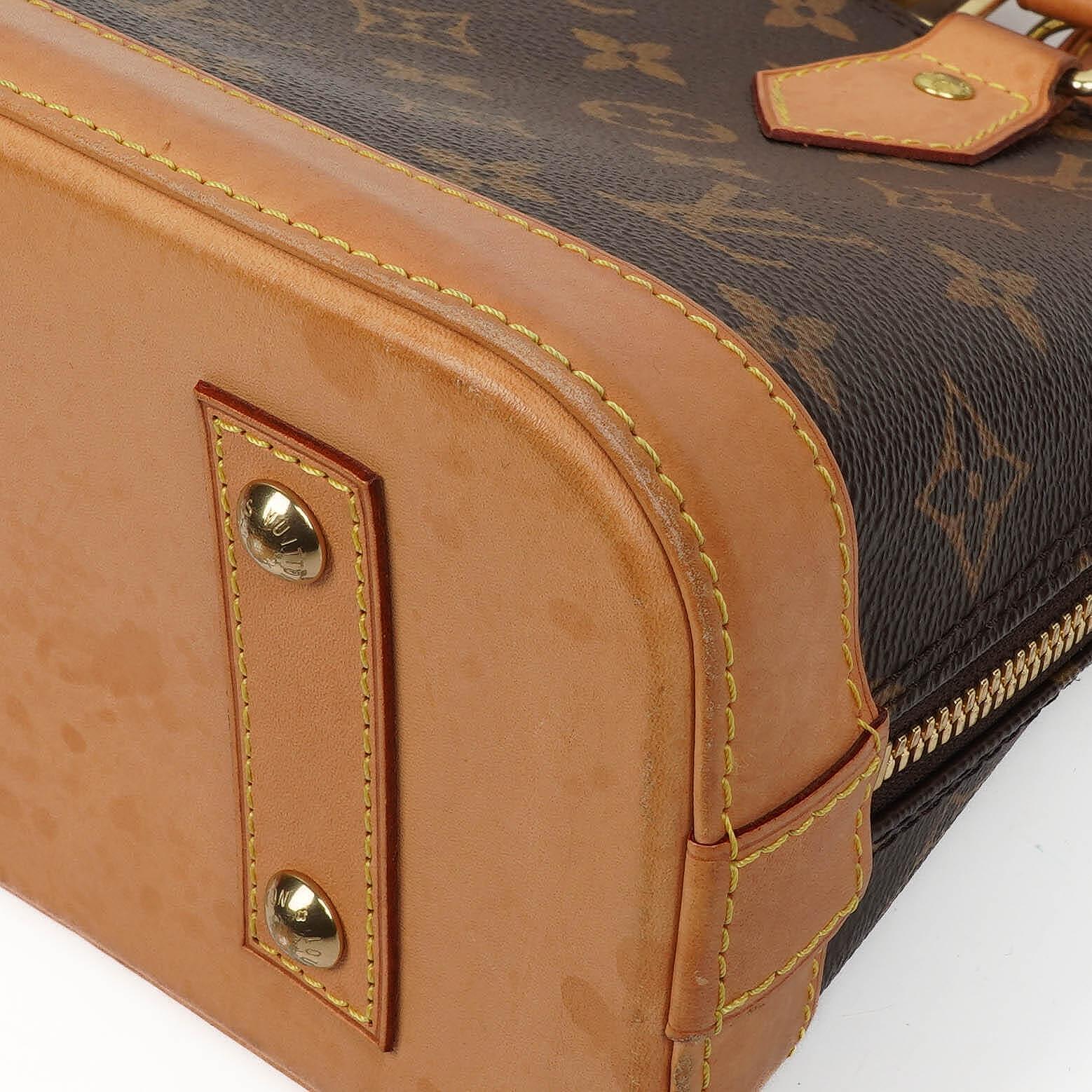 Louis Vuitton Alma BB Monogram Canvas Handtasche