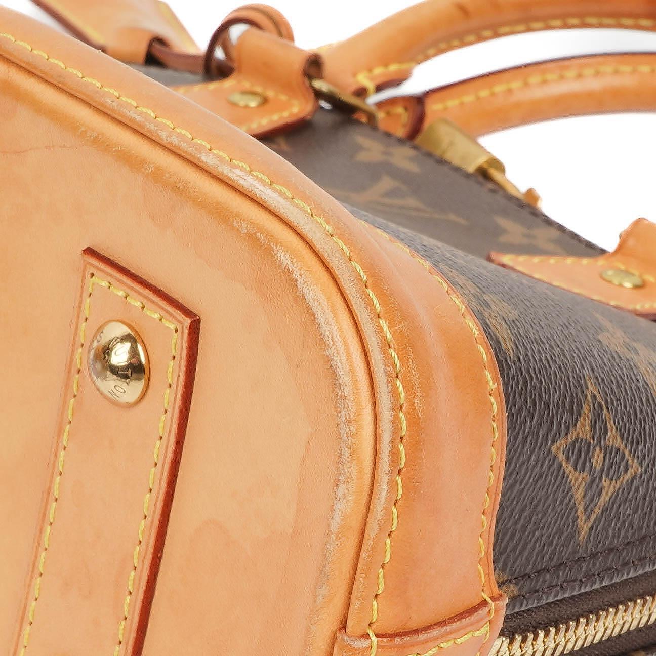 Louis Vuitton Alma BB Monogram Canvas Handtasche