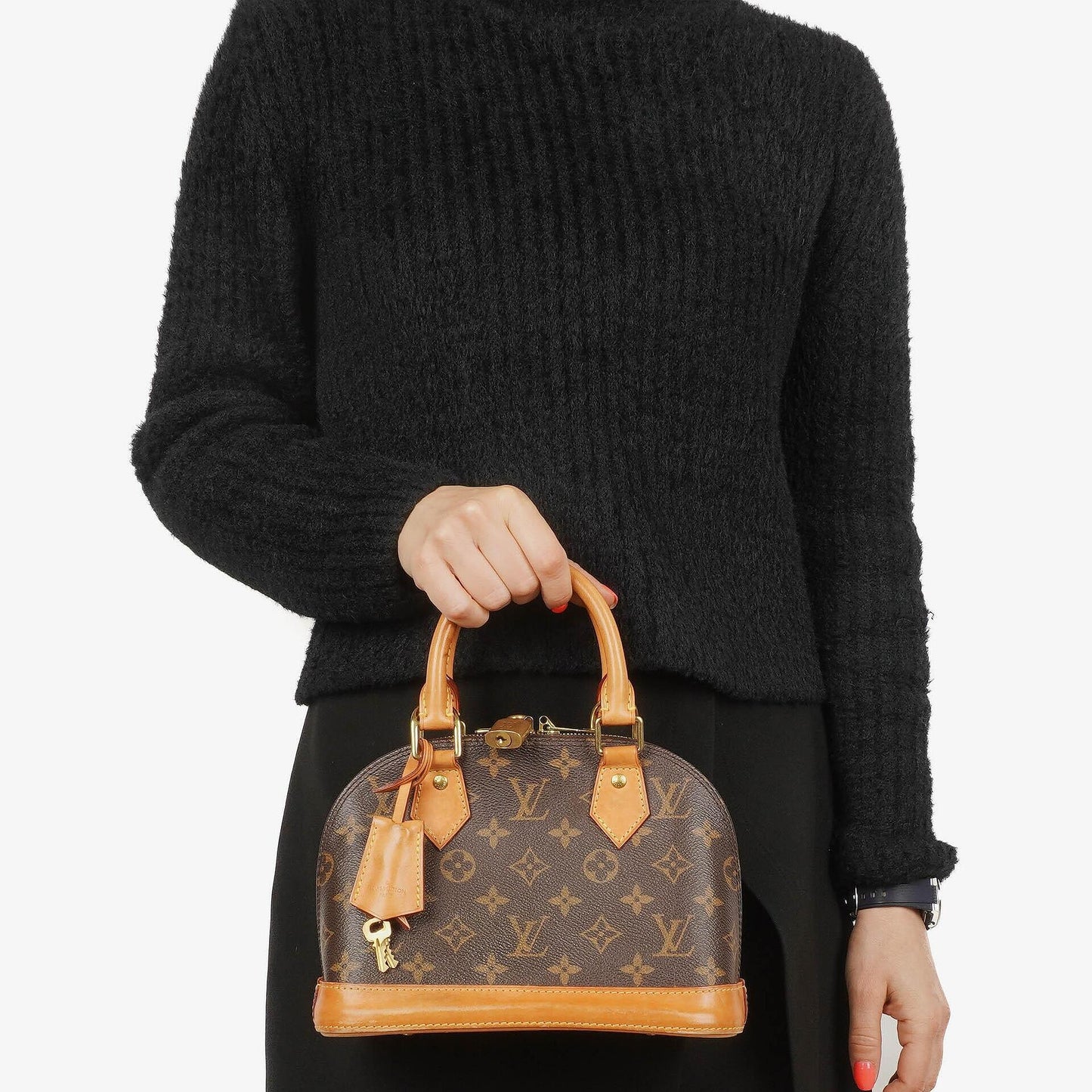 Louis Vuitton Alma BB Monogram Canvas Handtasche