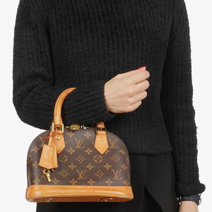 Louis Vuitton Alma BB Monogram Canvas Handtasche