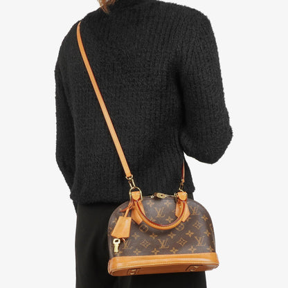 Louis Vuitton Alma BB Monogram Canvas Handtasche