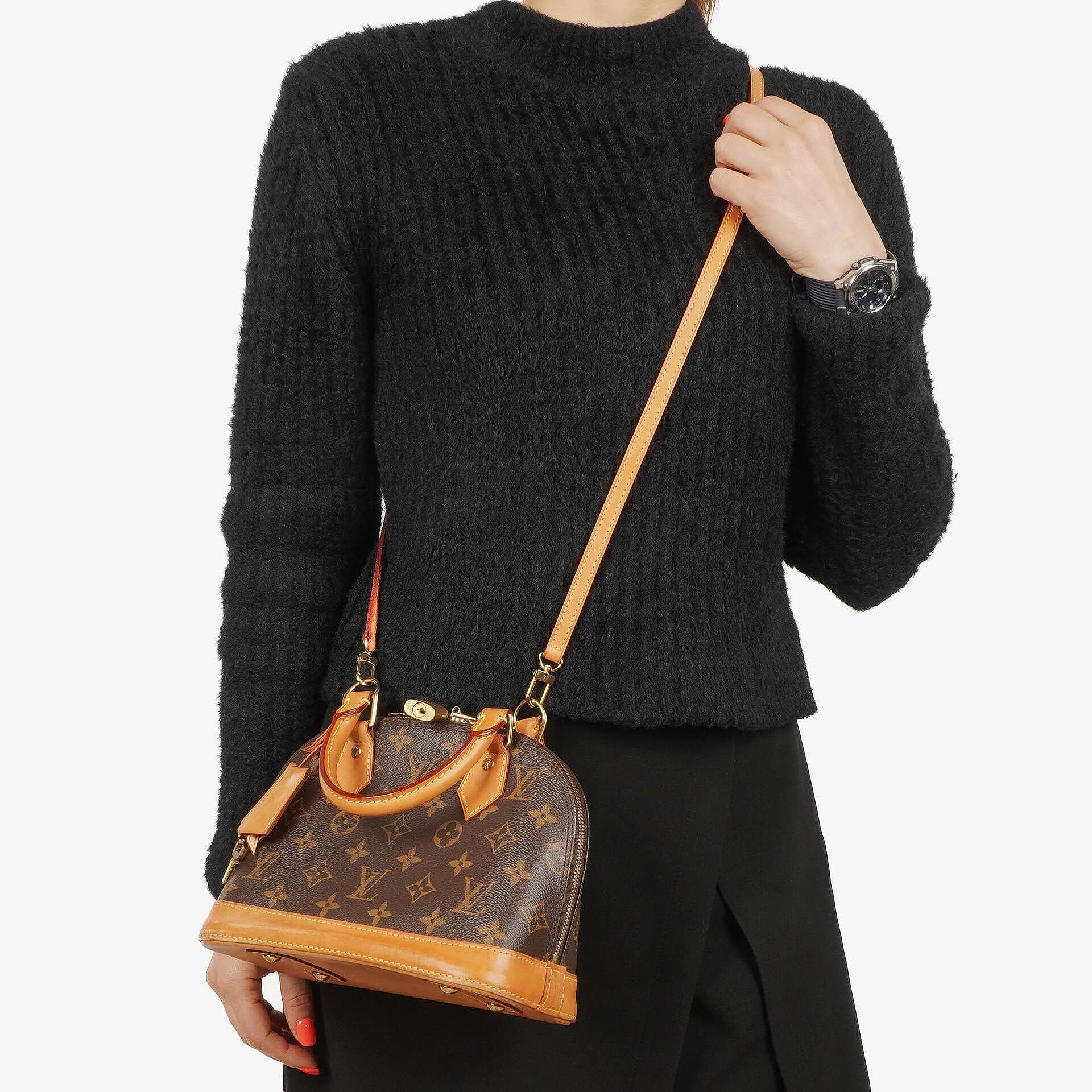 Louis Vuitton Alma BB Monogram Canvas Handtasche
