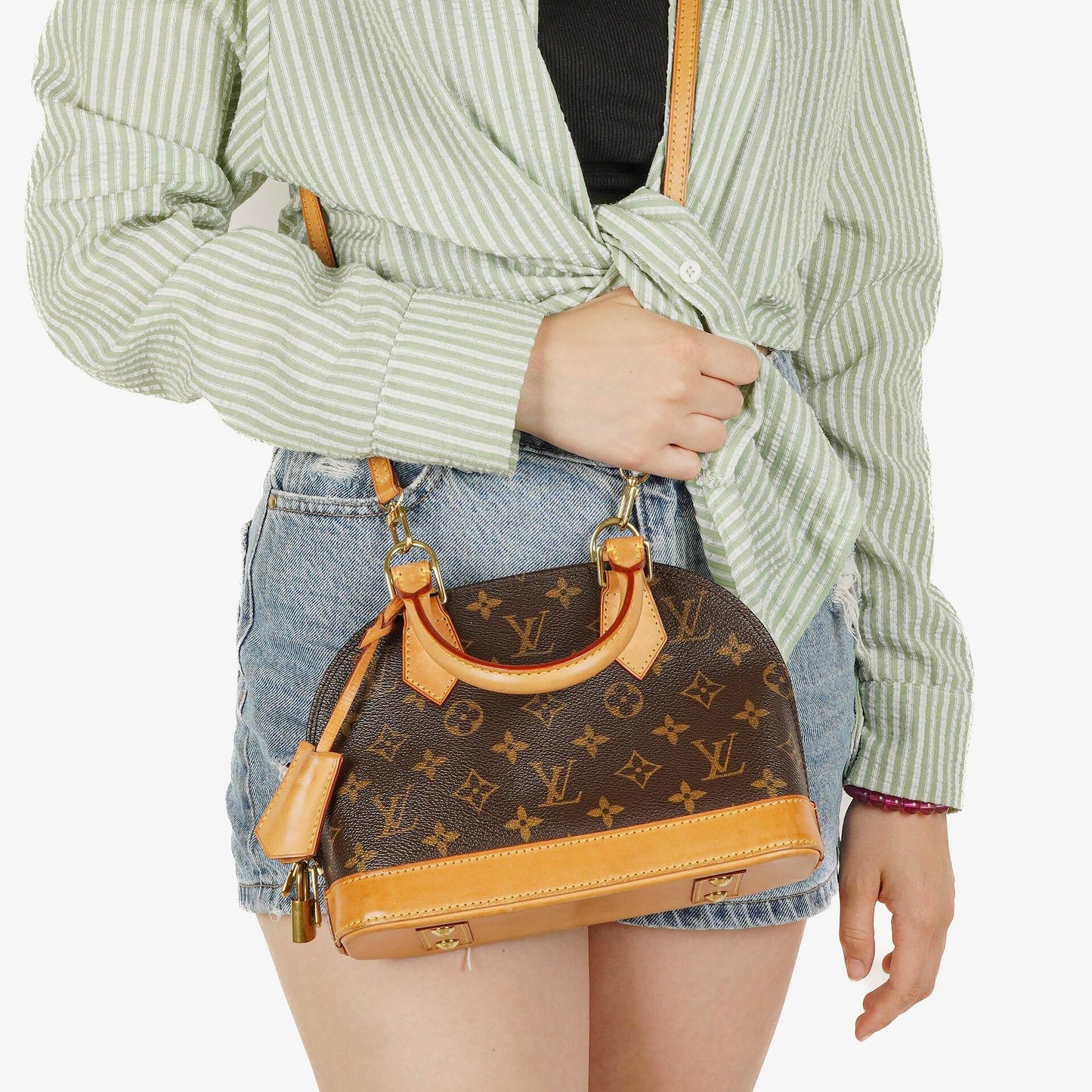 Louis Vuitton Alma BB Monogram Canvas Handtasche