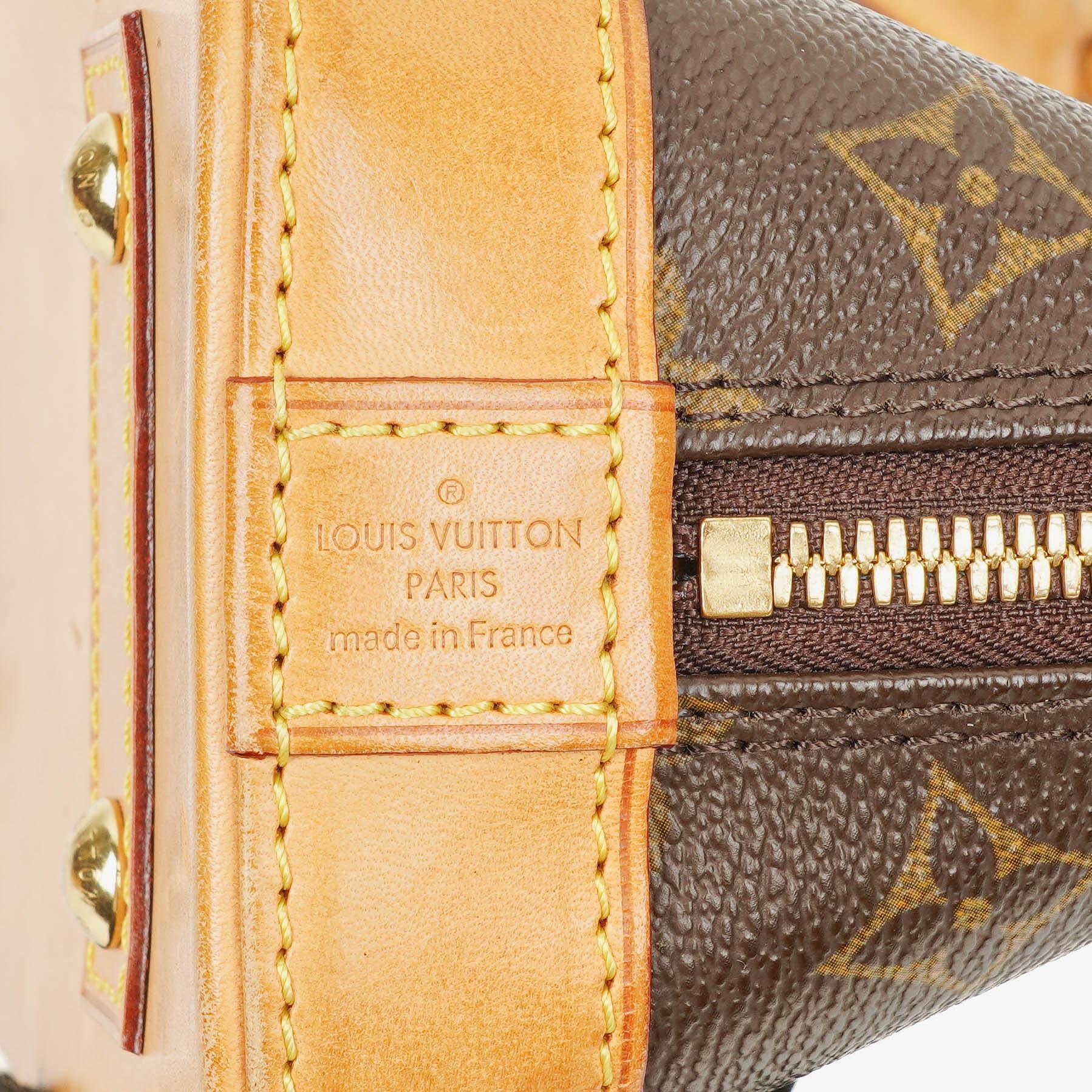 Louis Vuitton Alma BB Monogram Canvas Handtasche