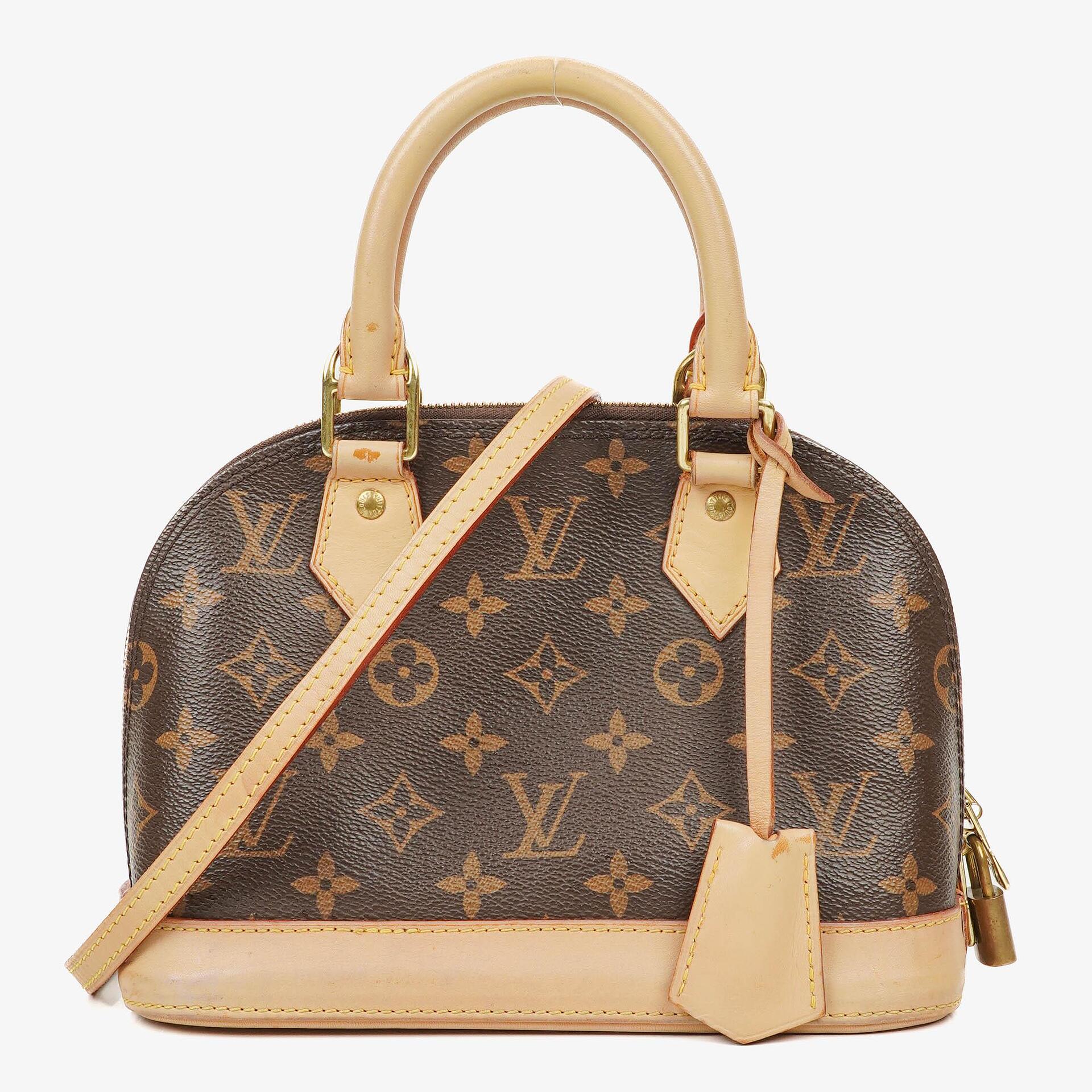 Louis Vuitton Alma BB Monogram Canvas Handtasche