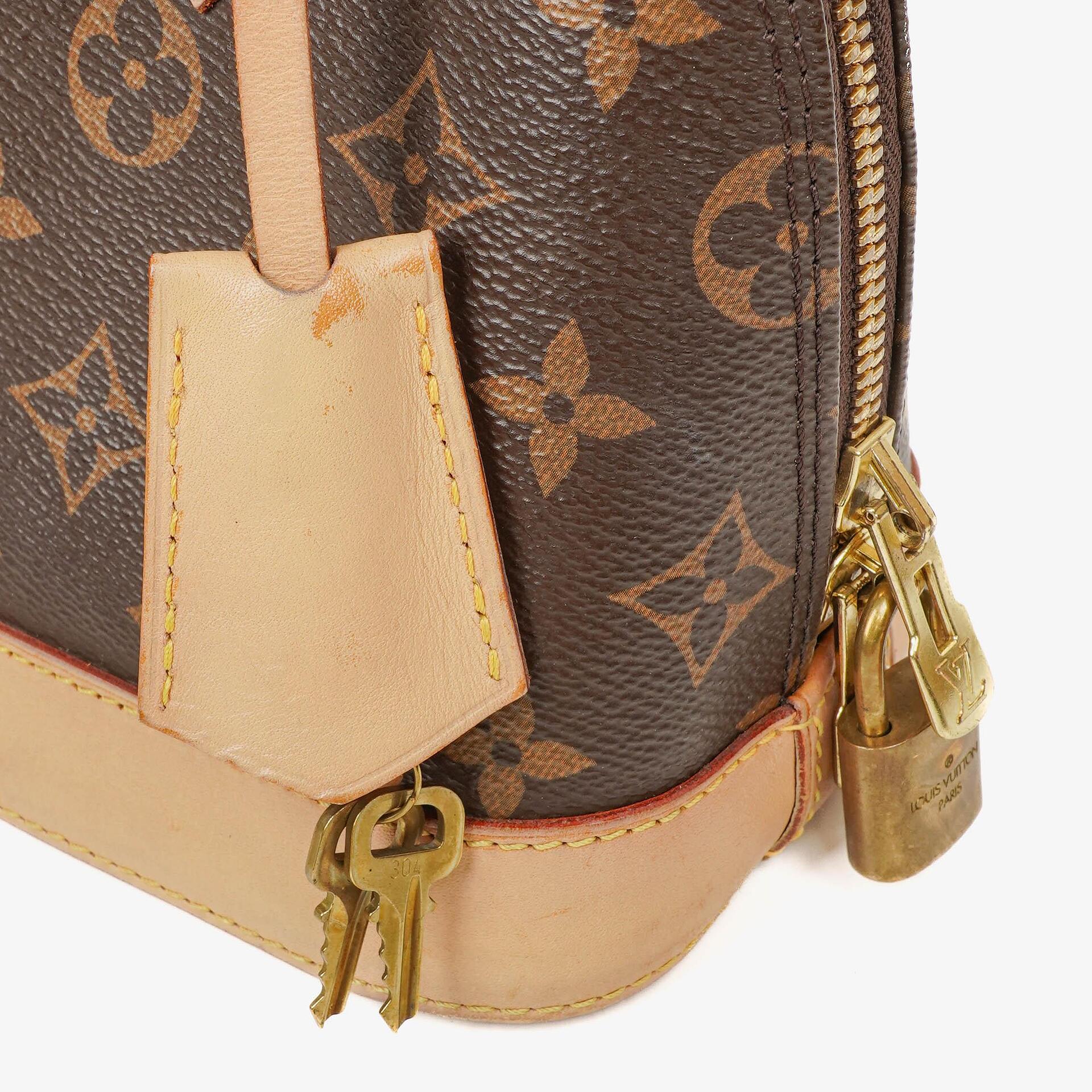 Louis Vuitton Alma BB Monogram Canvas Handtasche