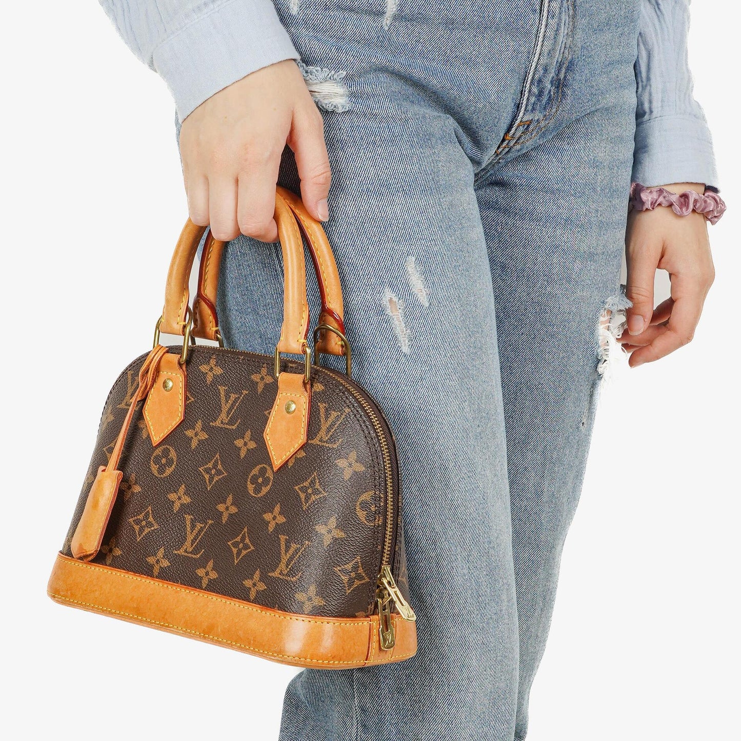 Louis Vuitton Alma BB Handtasche aus Monogram Canvas