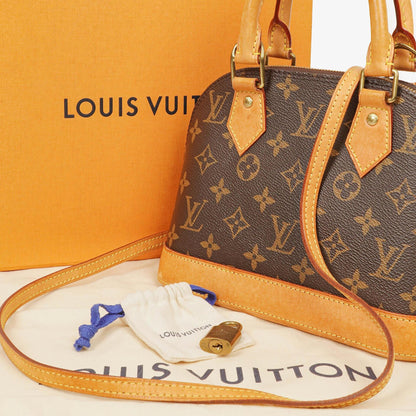 Louis Vuitton Alma BB Handtasche aus Monogram Canvas