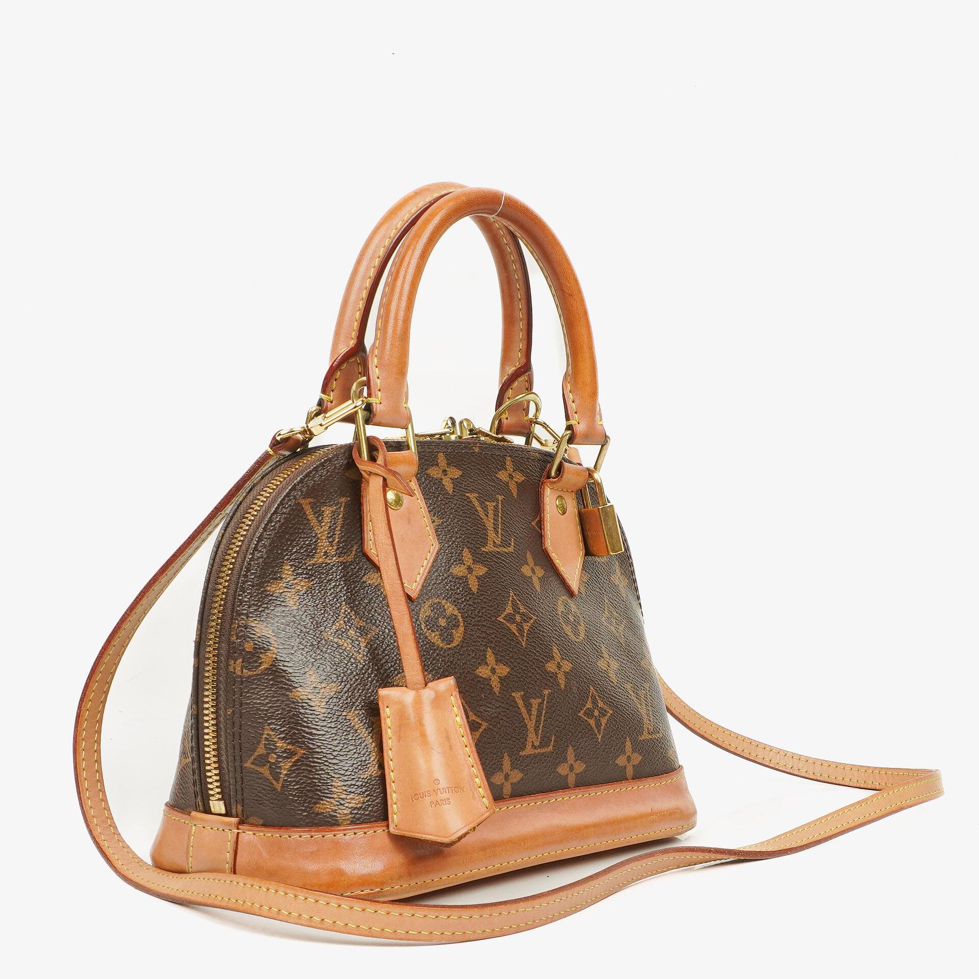 Louis Vuitton Alma BB Handtasche aus Monogram Canvas