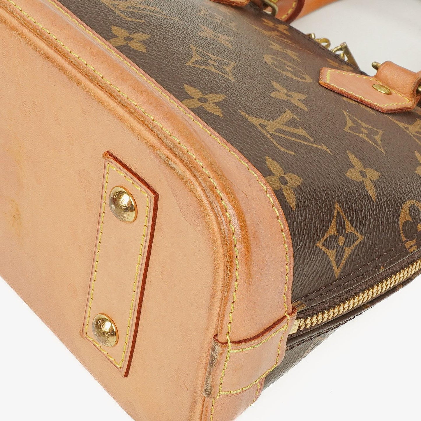 Louis Vuitton Alma BB Handtasche aus Monogram Canvas