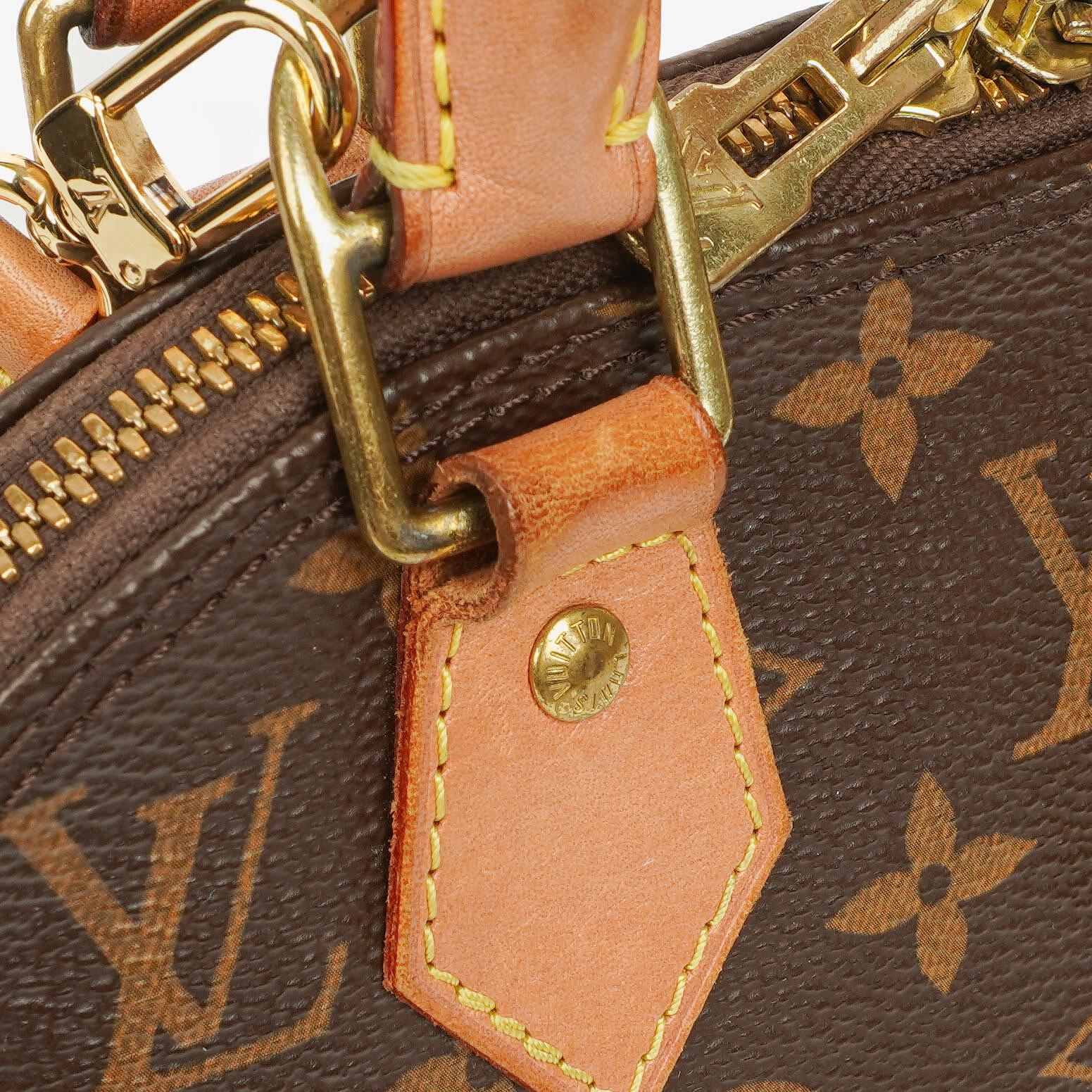 Louis Vuitton Alma BB Handtasche aus Monogram Canvas