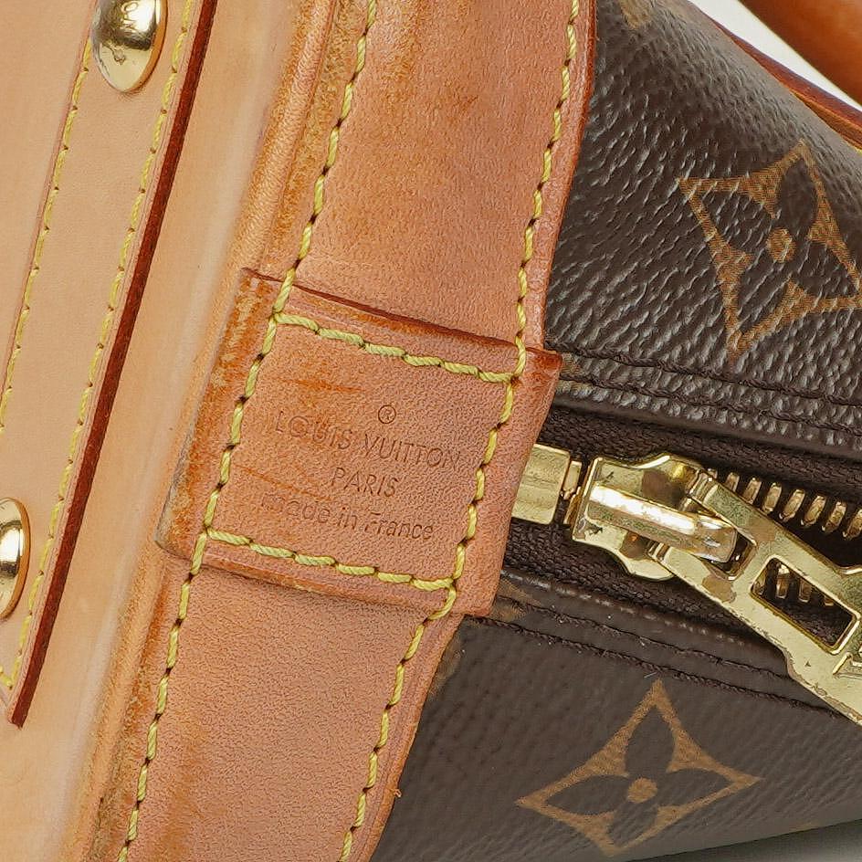 Louis Vuitton Alma BB Handtasche aus Monogram Canvas