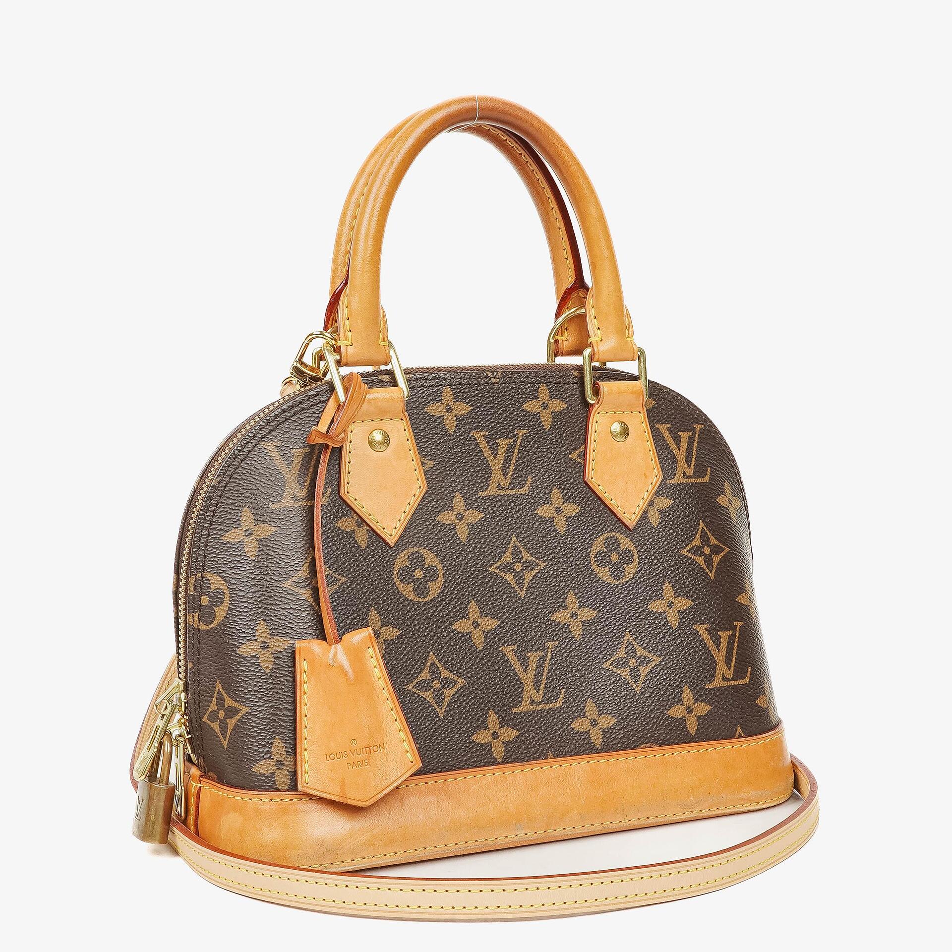 Louis Vuitton Alma BB Handtasche aus Monogram Canvas