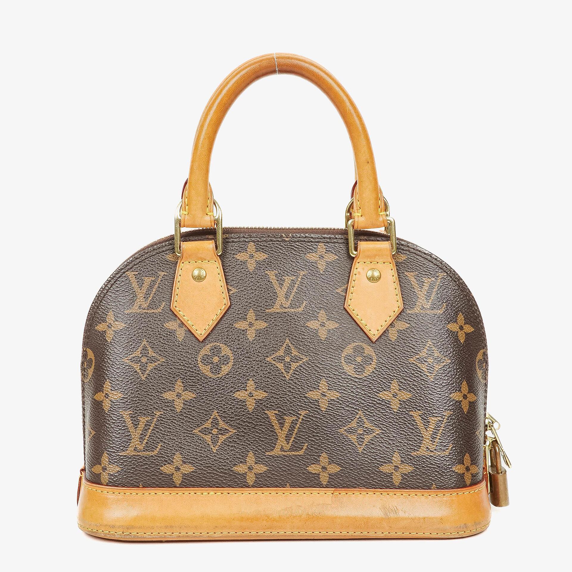 Louis Vuitton Alma BB Handtasche aus Monogram Canvas