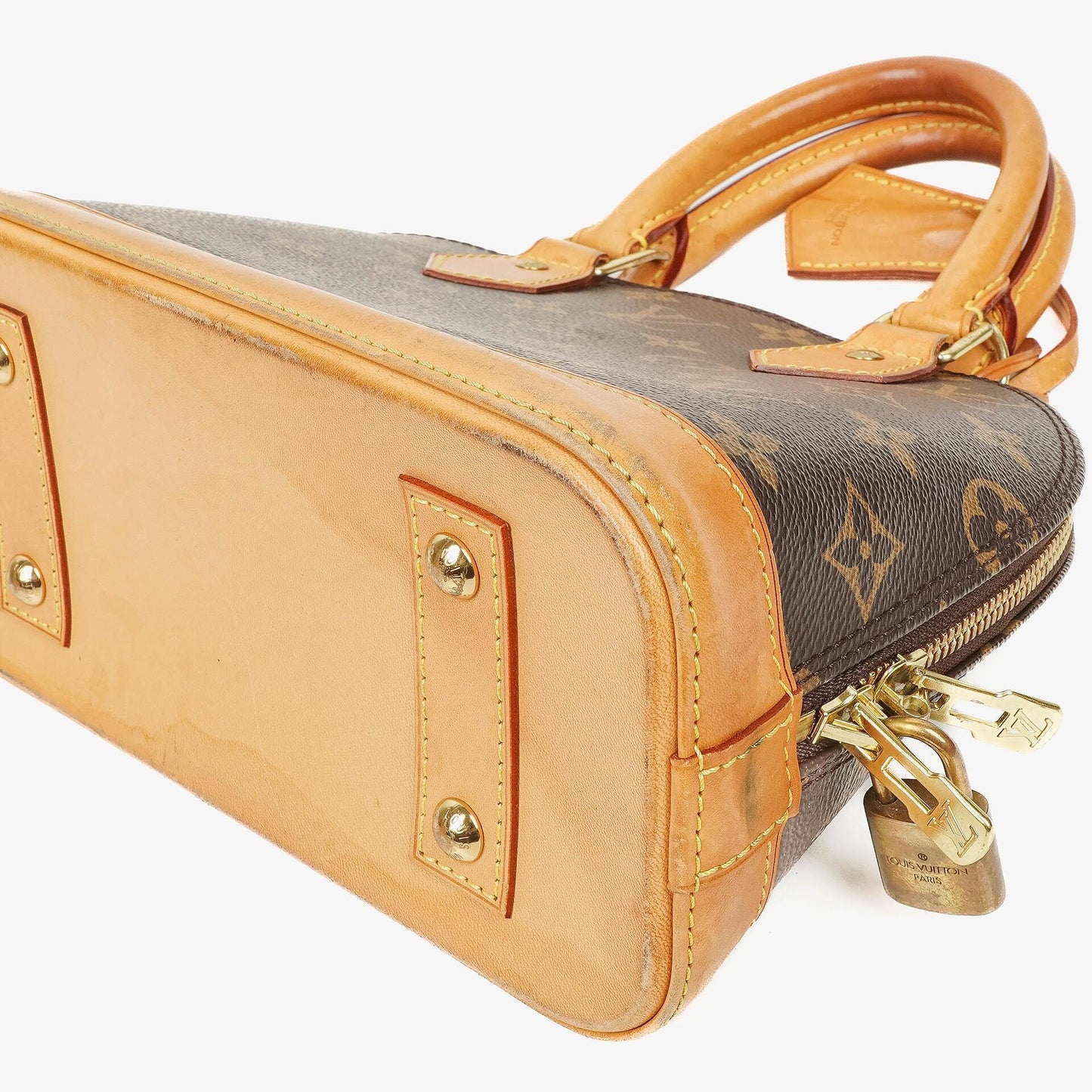 Louis Vuitton Alma BB Handtasche aus Monogram Canvas
