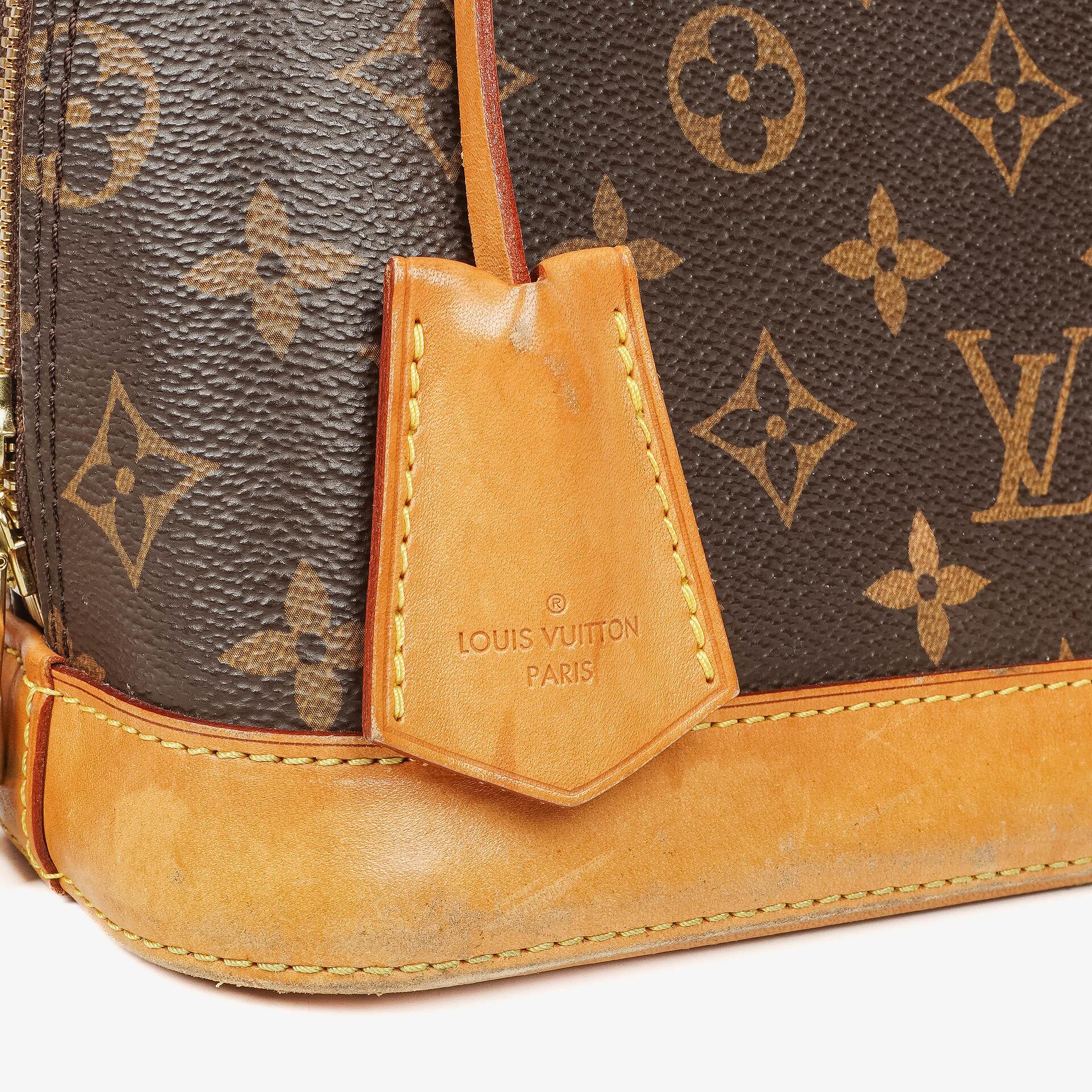 Louis Vuitton Alma BB Handtasche aus Monogram Canvas