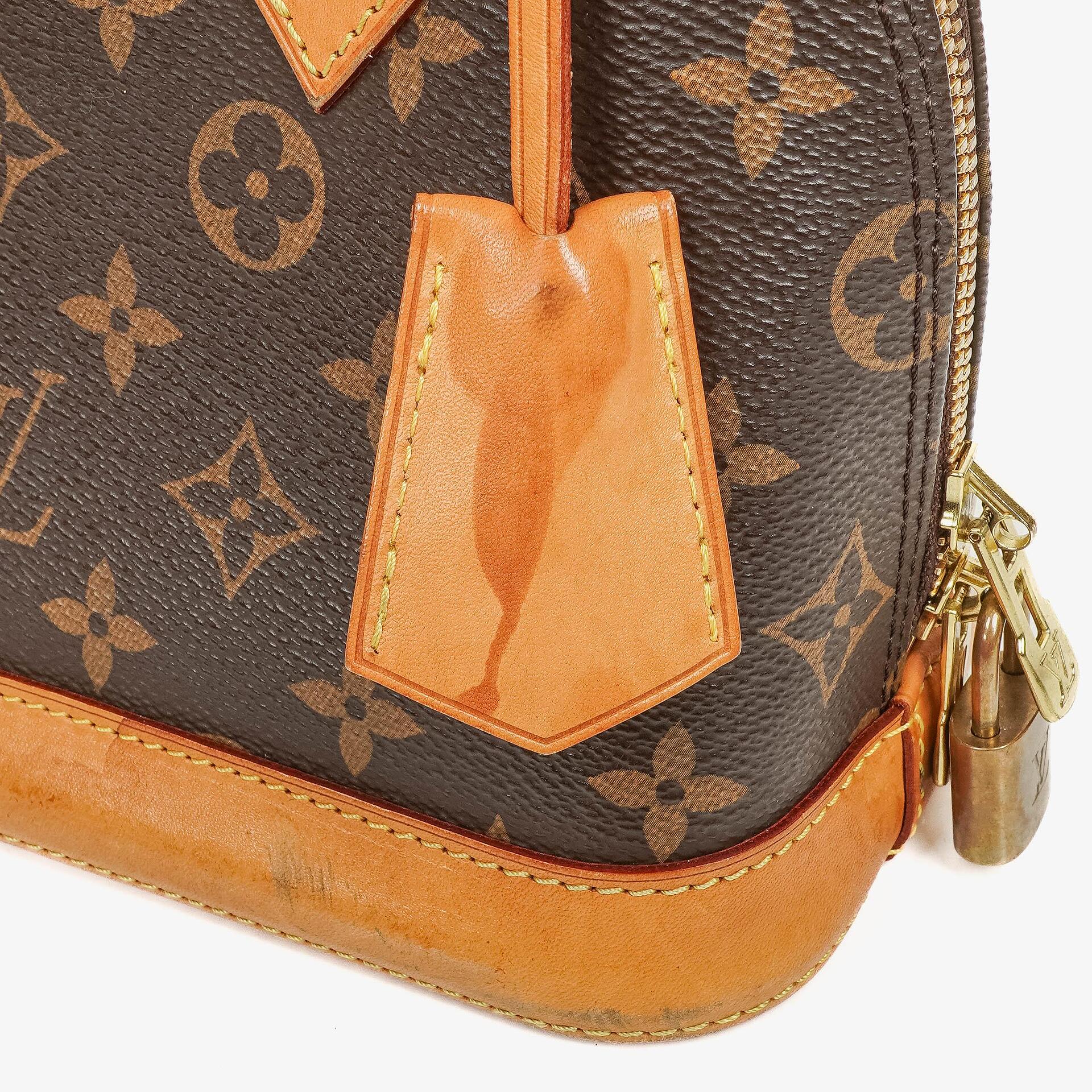 Louis Vuitton Alma BB Handtasche aus Monogram Canvas