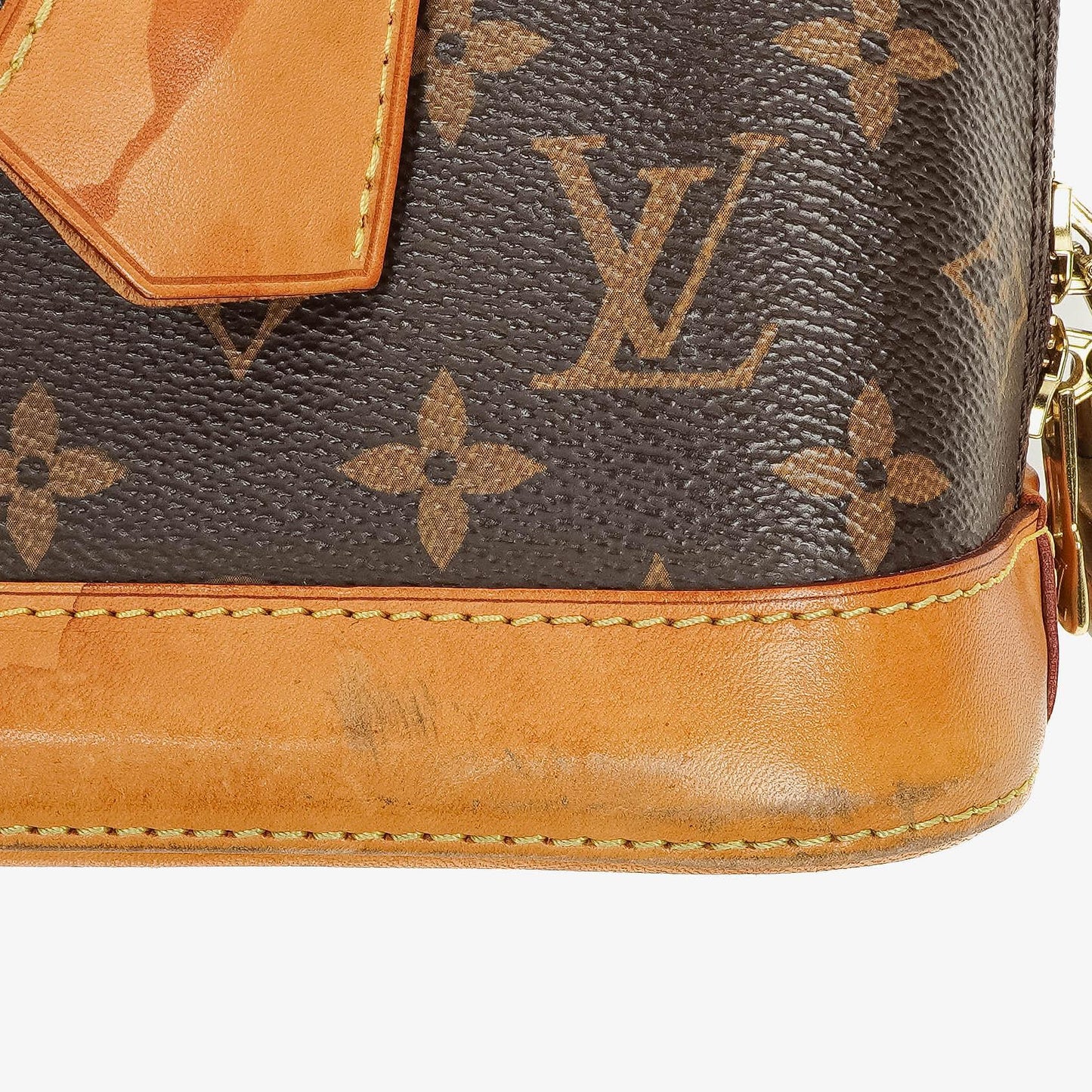 Louis Vuitton Alma BB Handtasche aus Monogram Canvas