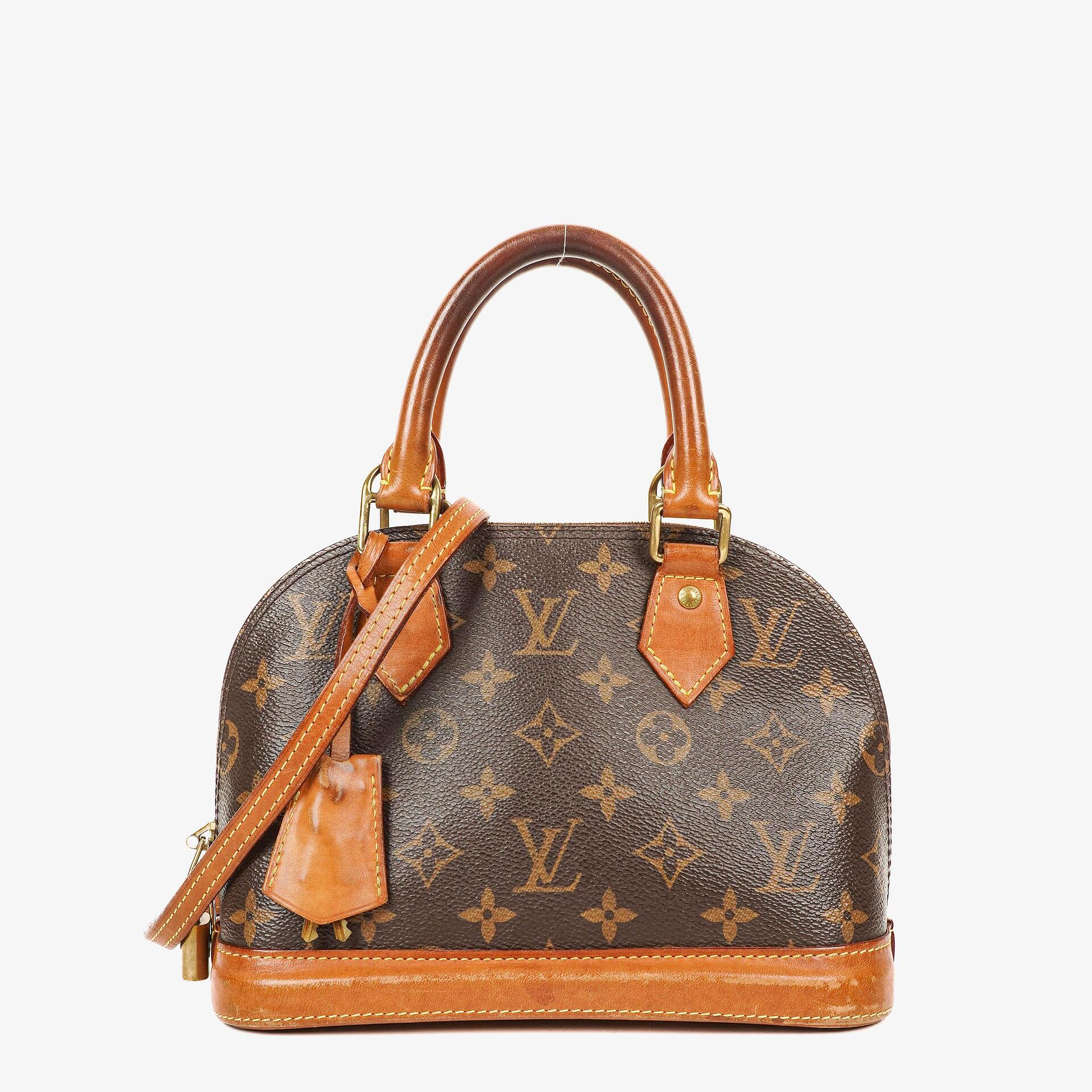 Louis Vuitton Alma BB Monogram Canvas Handtasche