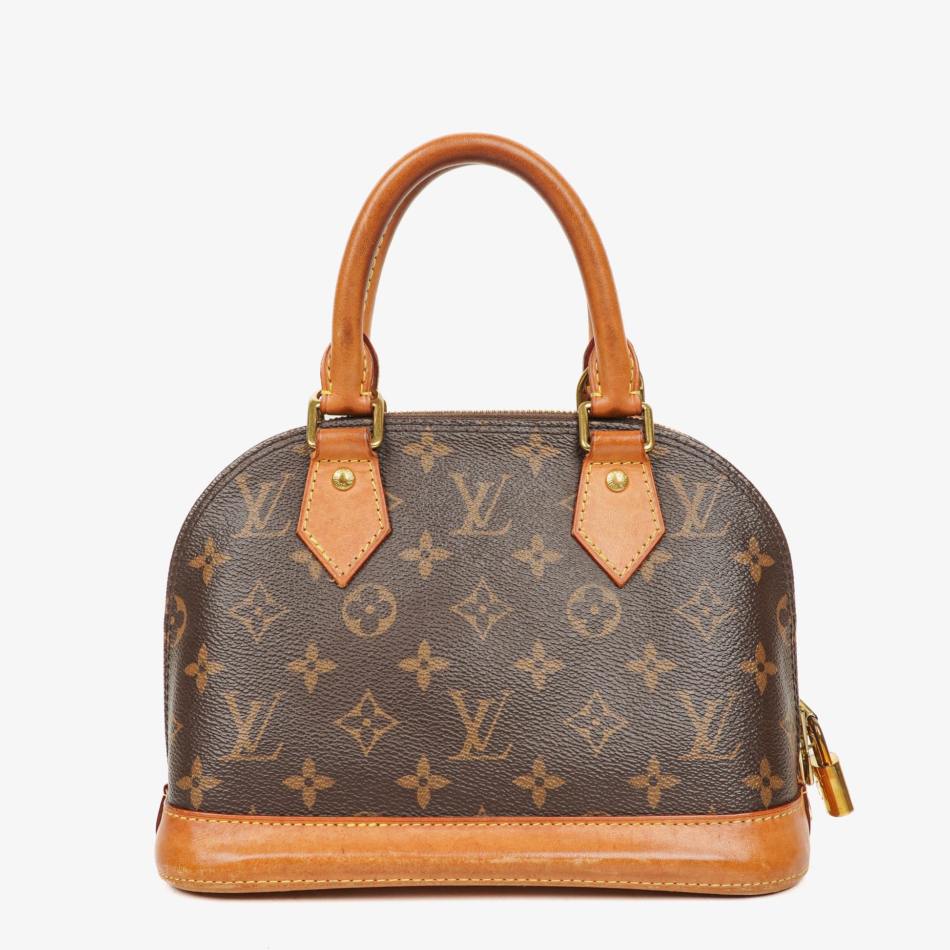 Louis Vuitton Alma BB Handtasche aus Monogram Canvas