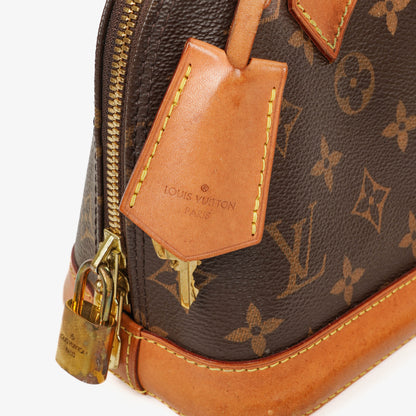 Louis Vuitton Alma BB Handtasche aus Monogram Canvas