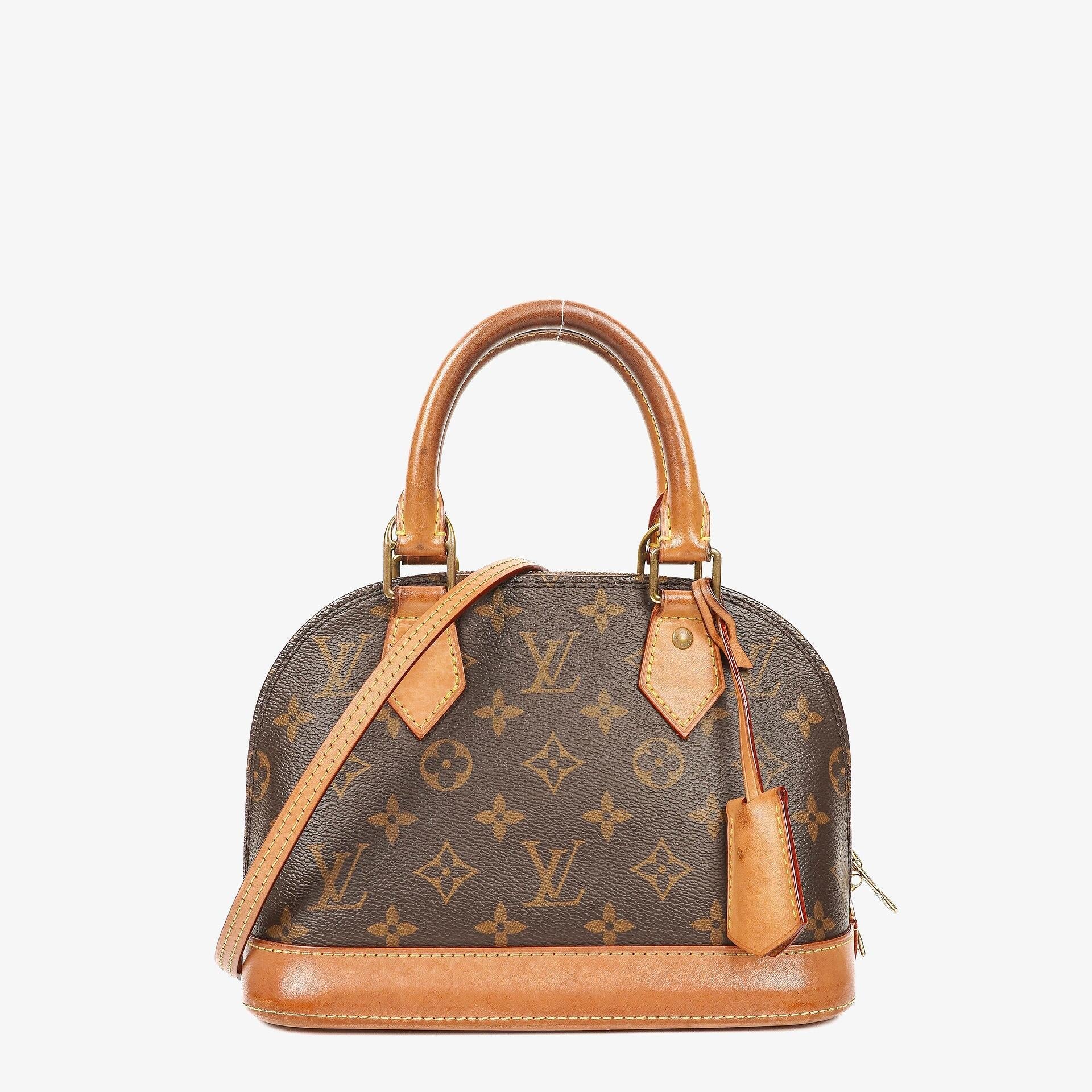 Louis Vuitton Alma BB Handtasche aus Monogram Canvas