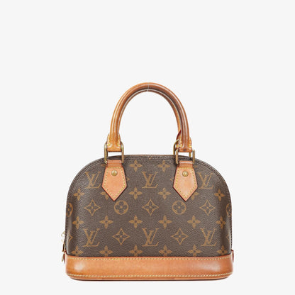 Louis Vuitton Alma BB Handtasche aus Monogram Canvas