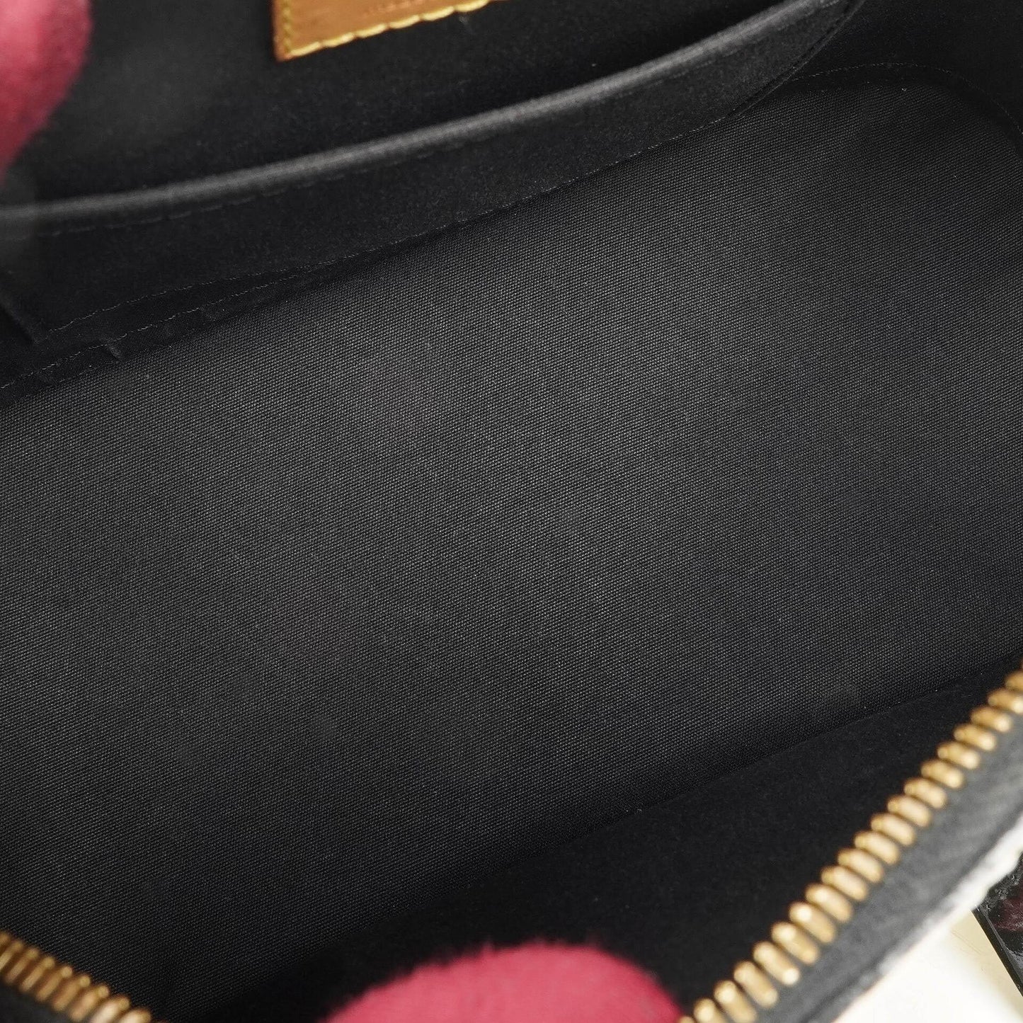 Louis Vuitton Alma BB Sticker Monogram Vernis Leder Handtasche