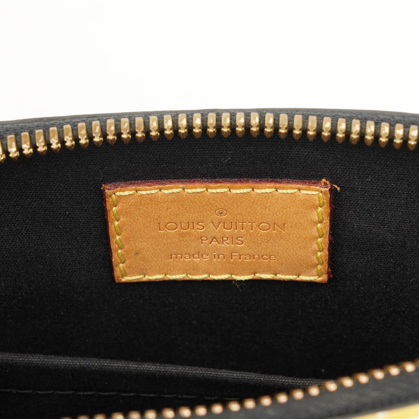 Louis Vuitton Alma BB Sticker Monogram Vernis Leder Handtasche