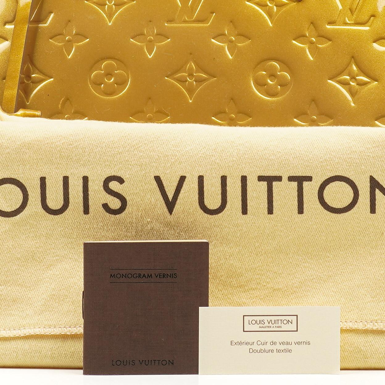 Louis Vuitton Alma PM Beige Poudre Monogram Vernis Leder Tasche