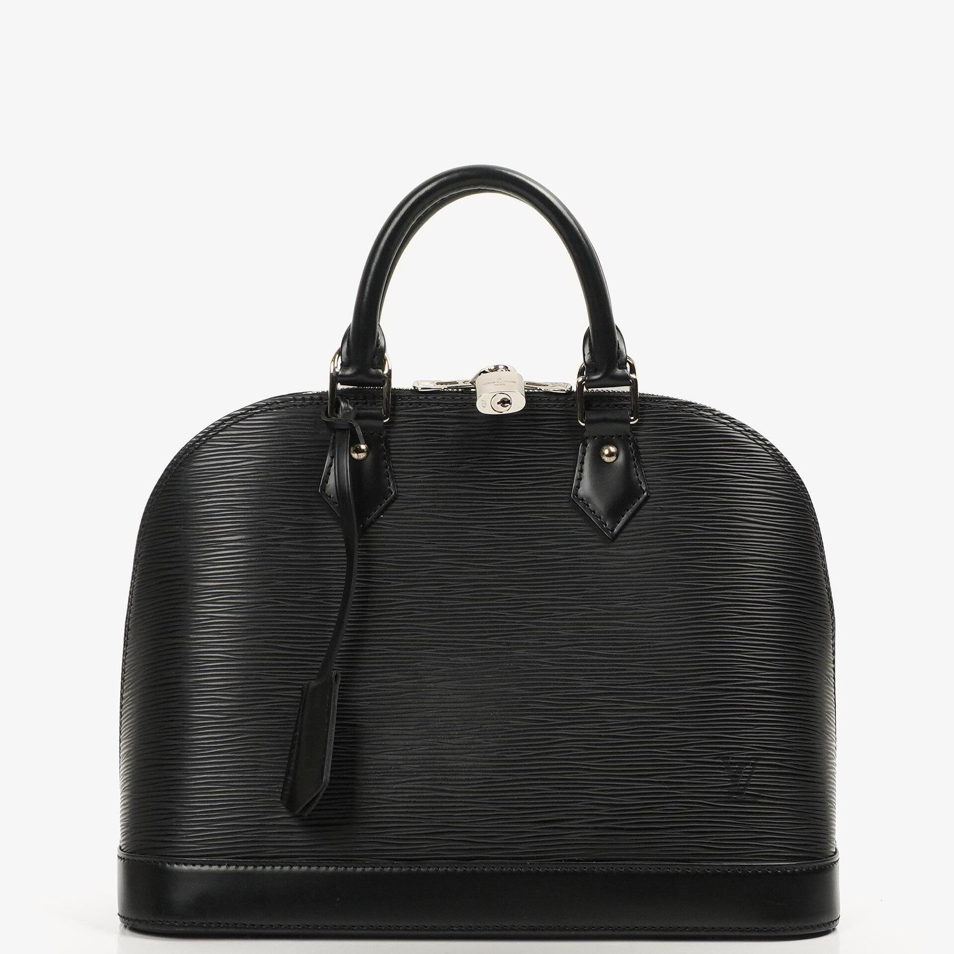 Louis Vuitton Alma PM Schwarze EPI Leder Tasche