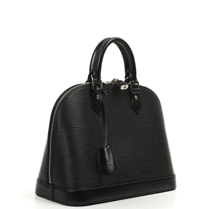 Louis Vuitton Alma PM Schwarze EPI Leder Tasche