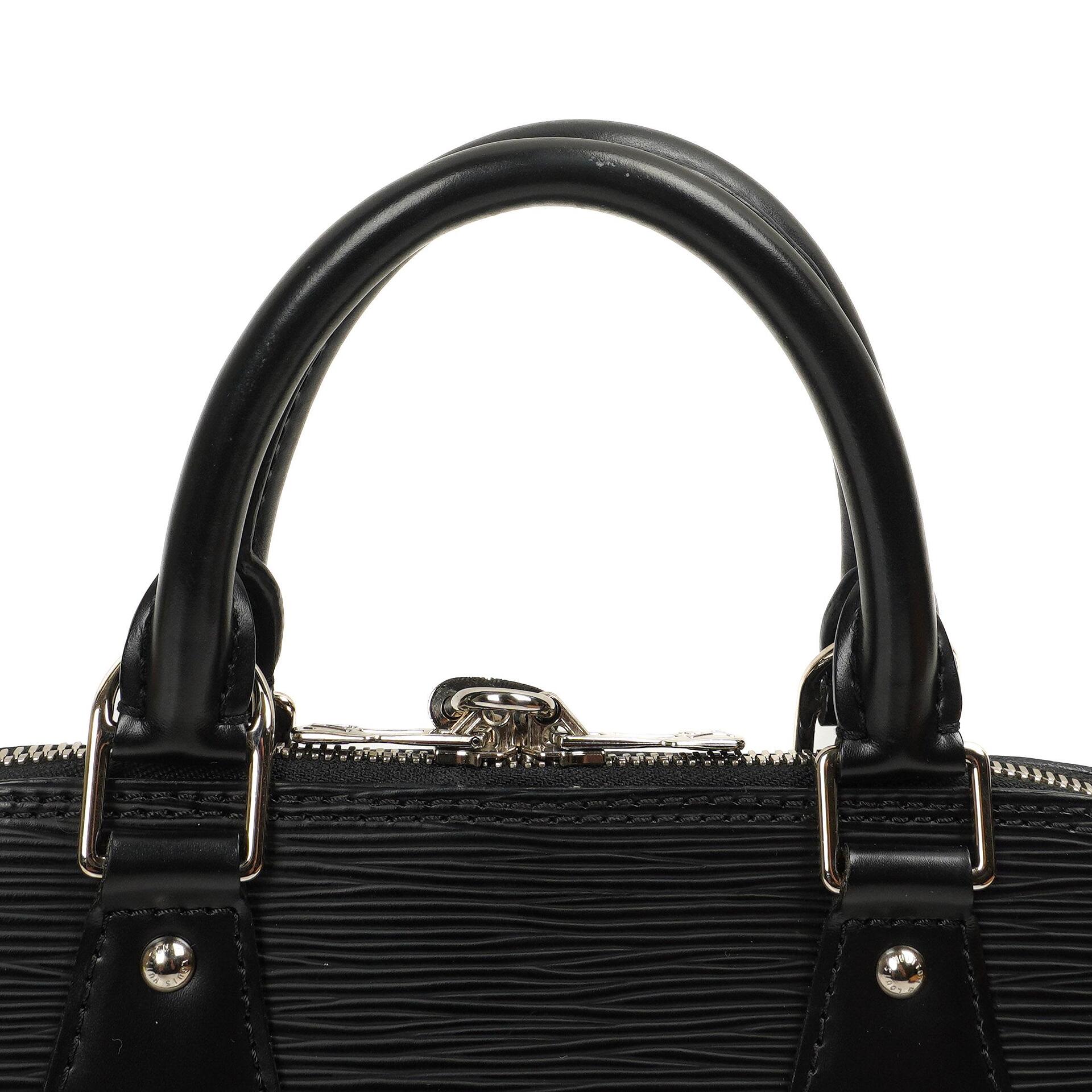 Louis Vuitton Alma PM Schwarze EPI Leder Tasche