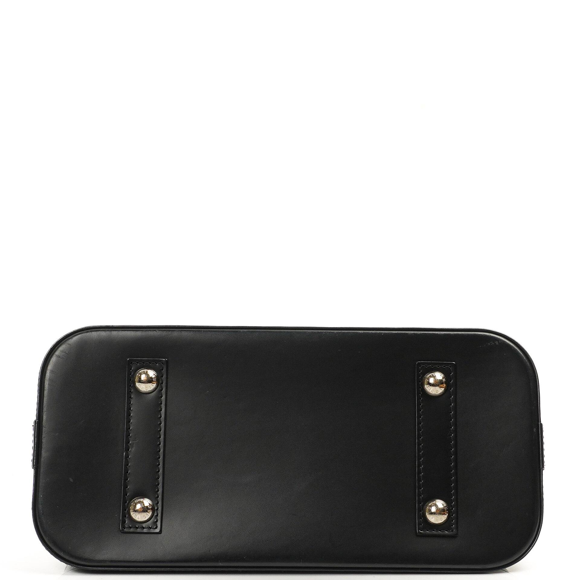 Louis Vuitton Alma PM Schwarze EPI Leder Tasche
