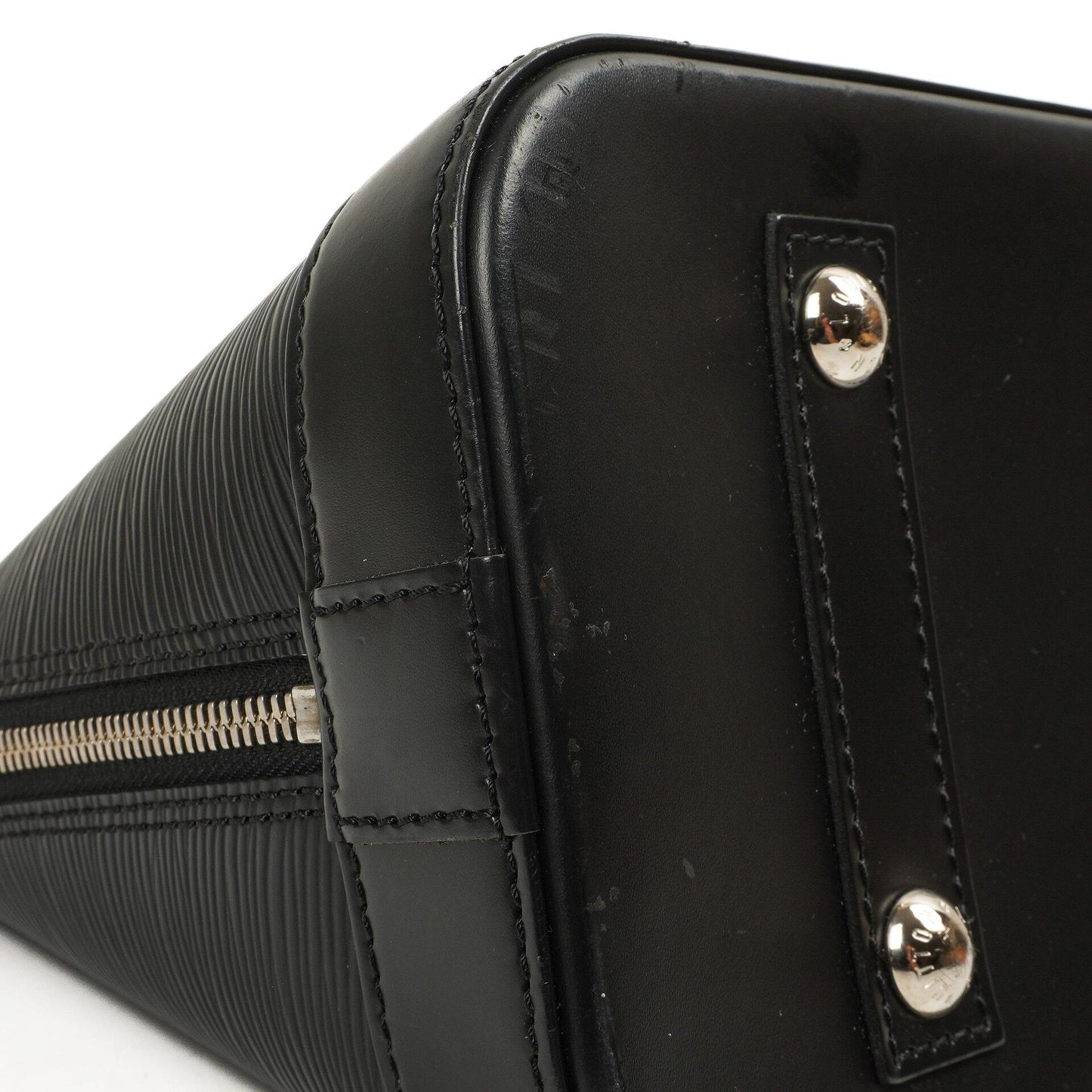 Louis Vuitton Alma PM Schwarze EPI Leder Tasche