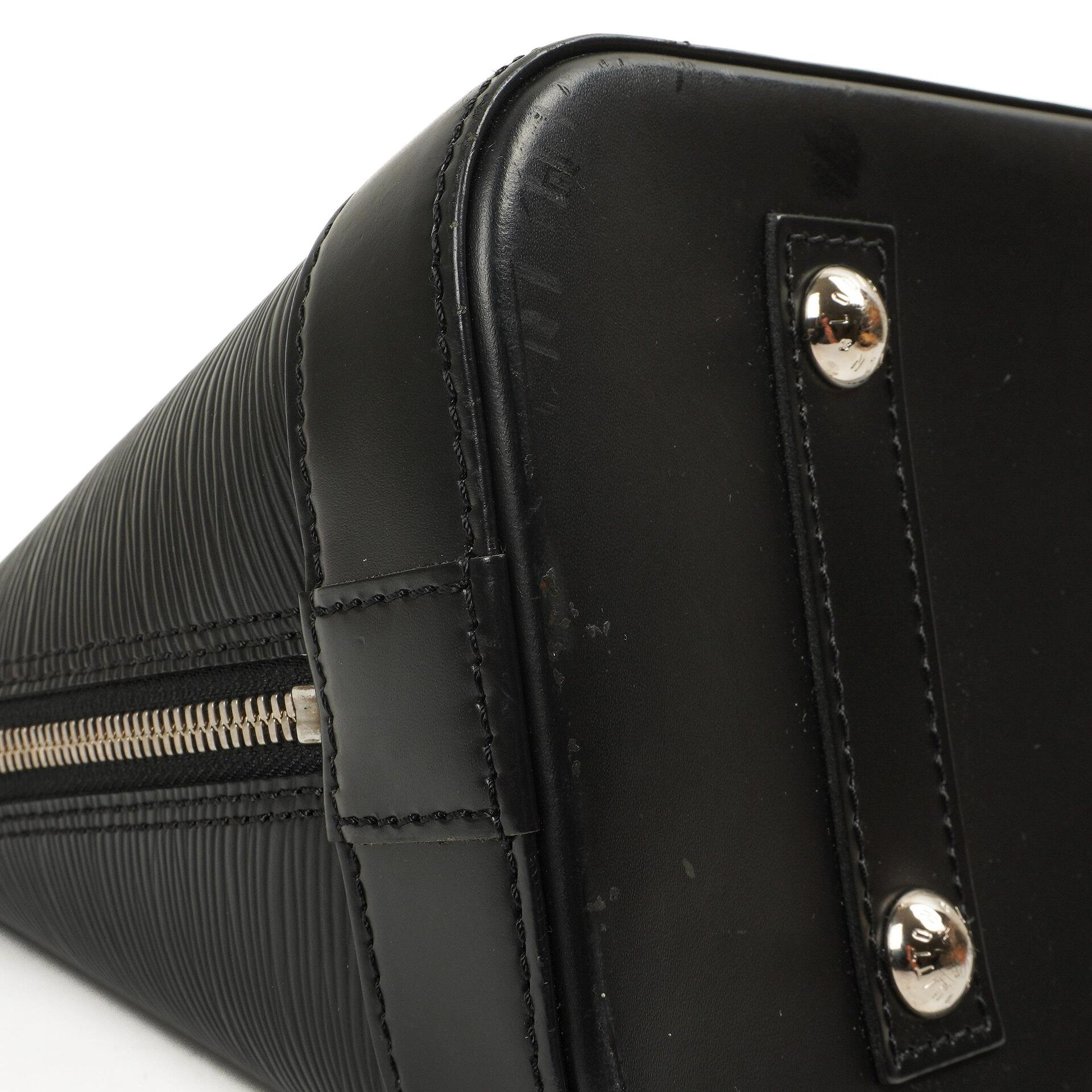 Louis Vuitton Alma PM Schwarze EPI Leder Tasche