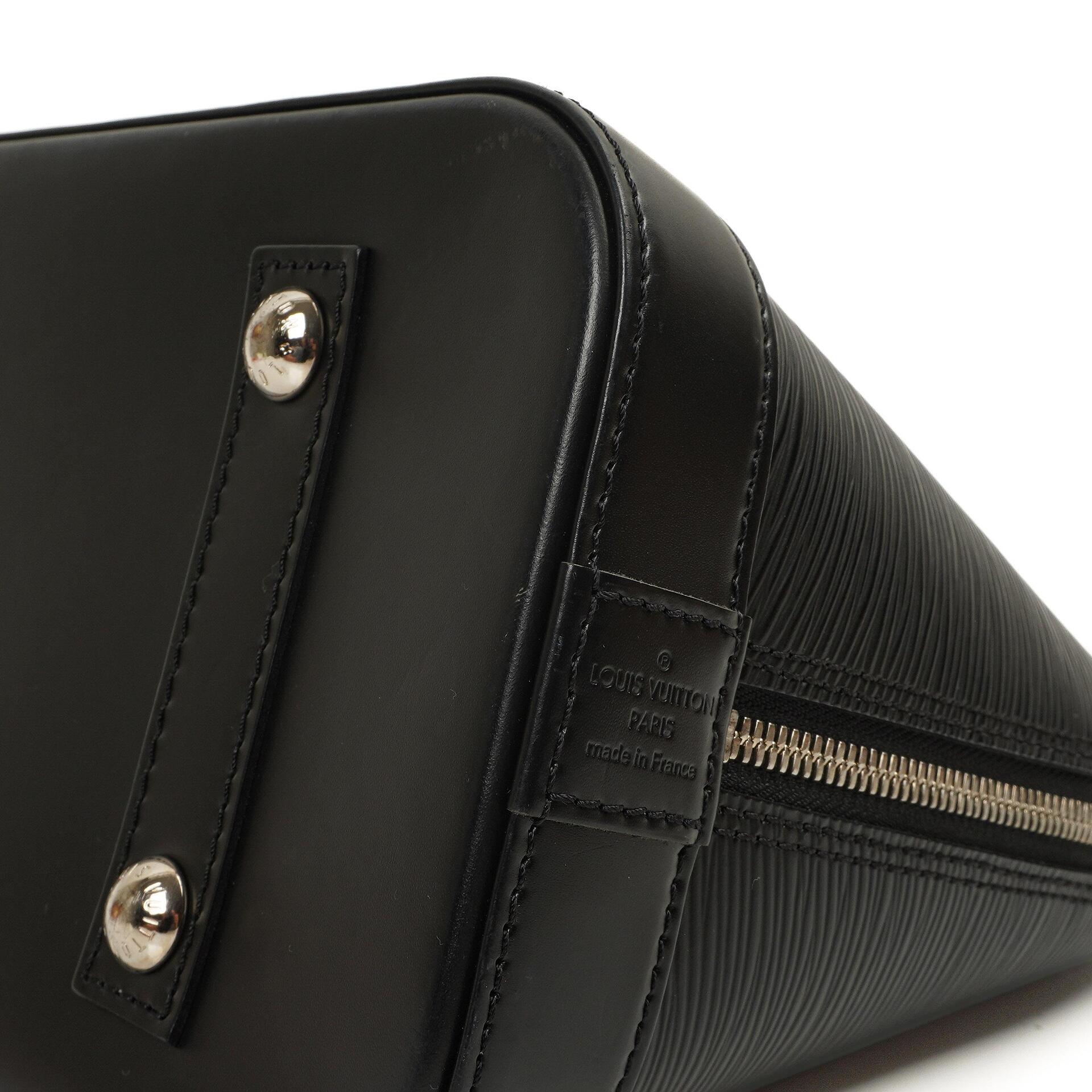 Louis Vuitton Alma PM Schwarze EPI Leder Tasche
