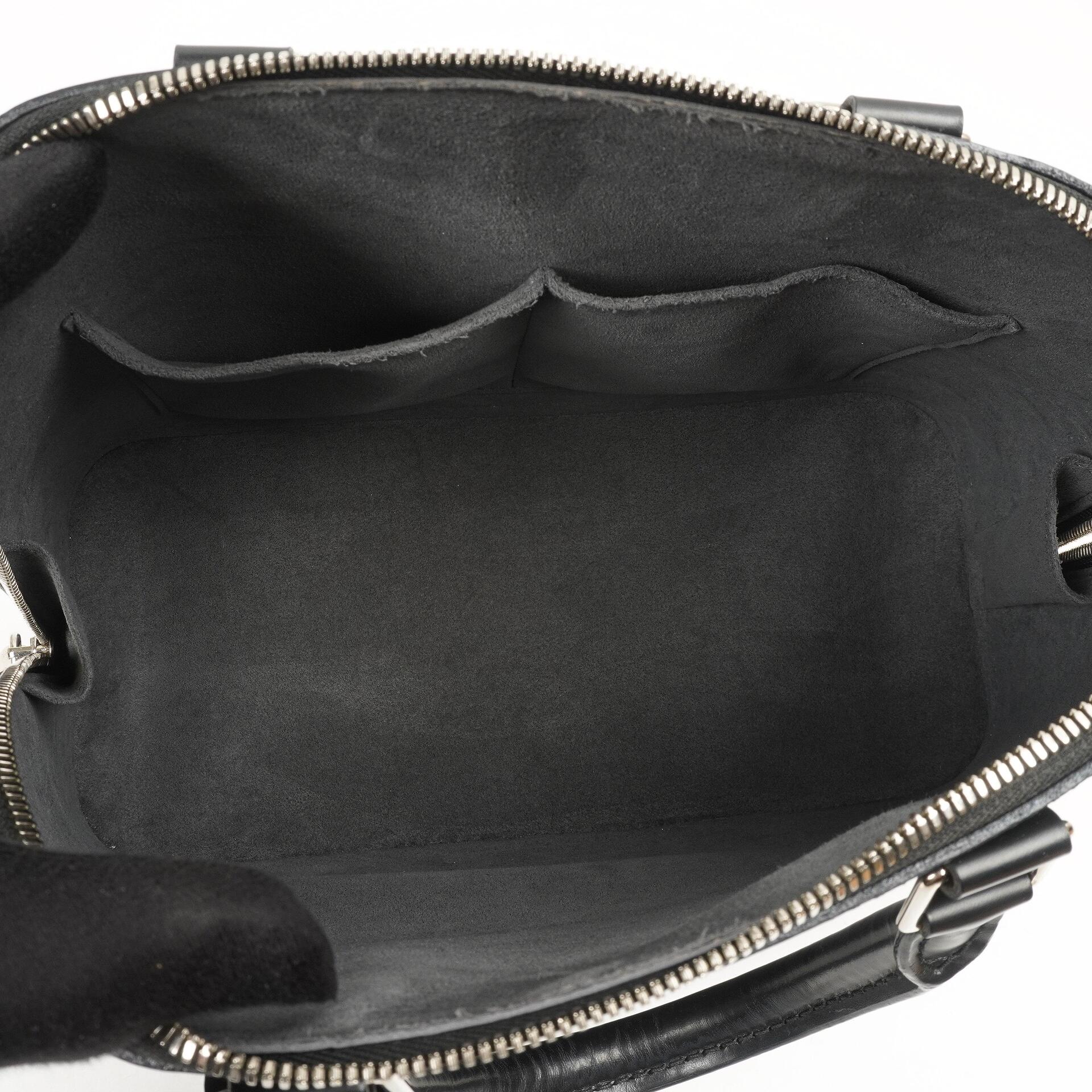 Louis Vuitton Alma PM Schwarze EPI Leder Tasche