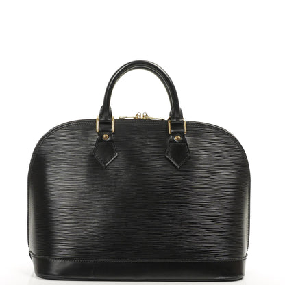 Louis Vuitton Alma PM Schwarze EPI Leder Tasche